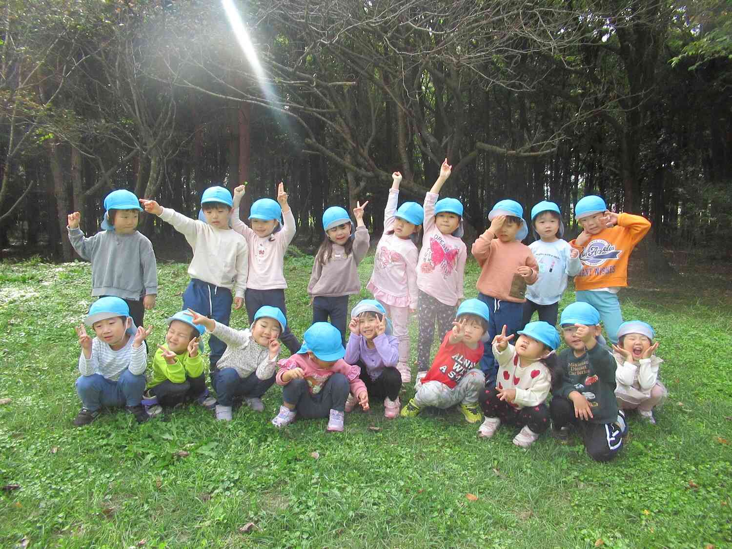 楽しかったね♡徒歩遠足！～りす組～