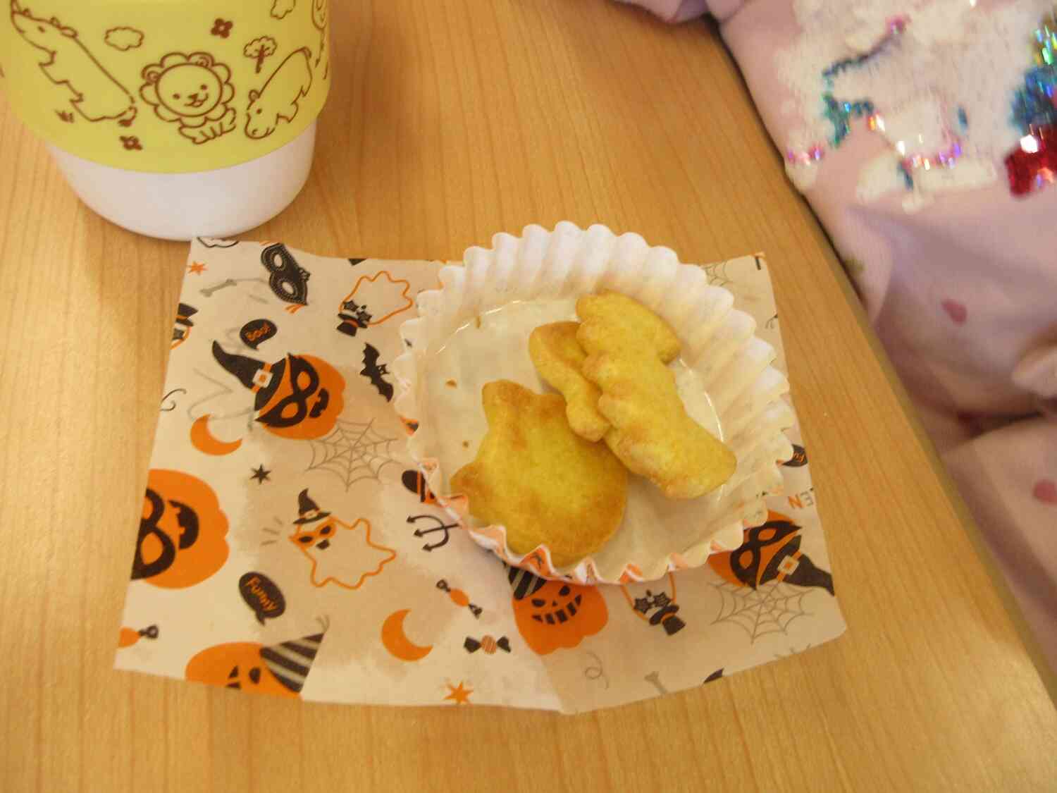 ハロウィンクッキング～きりん組・ぱんだ組・りす組～