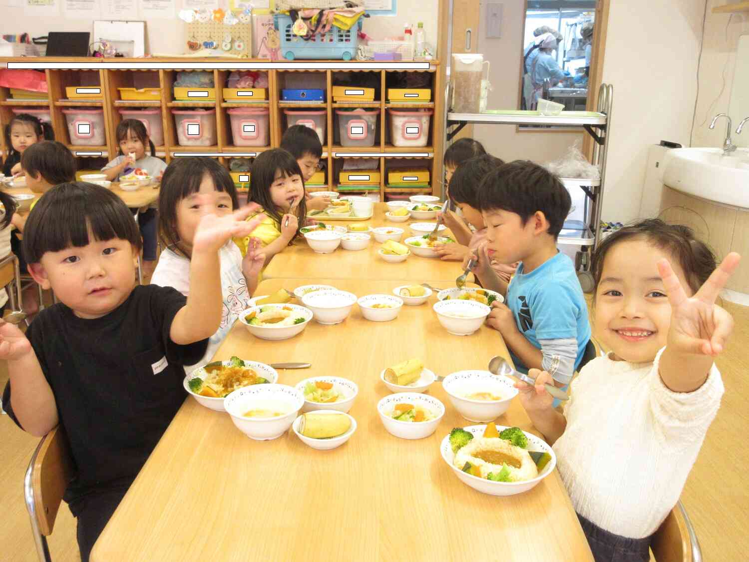 ハロウィンメニューとってもおいしいよ☆