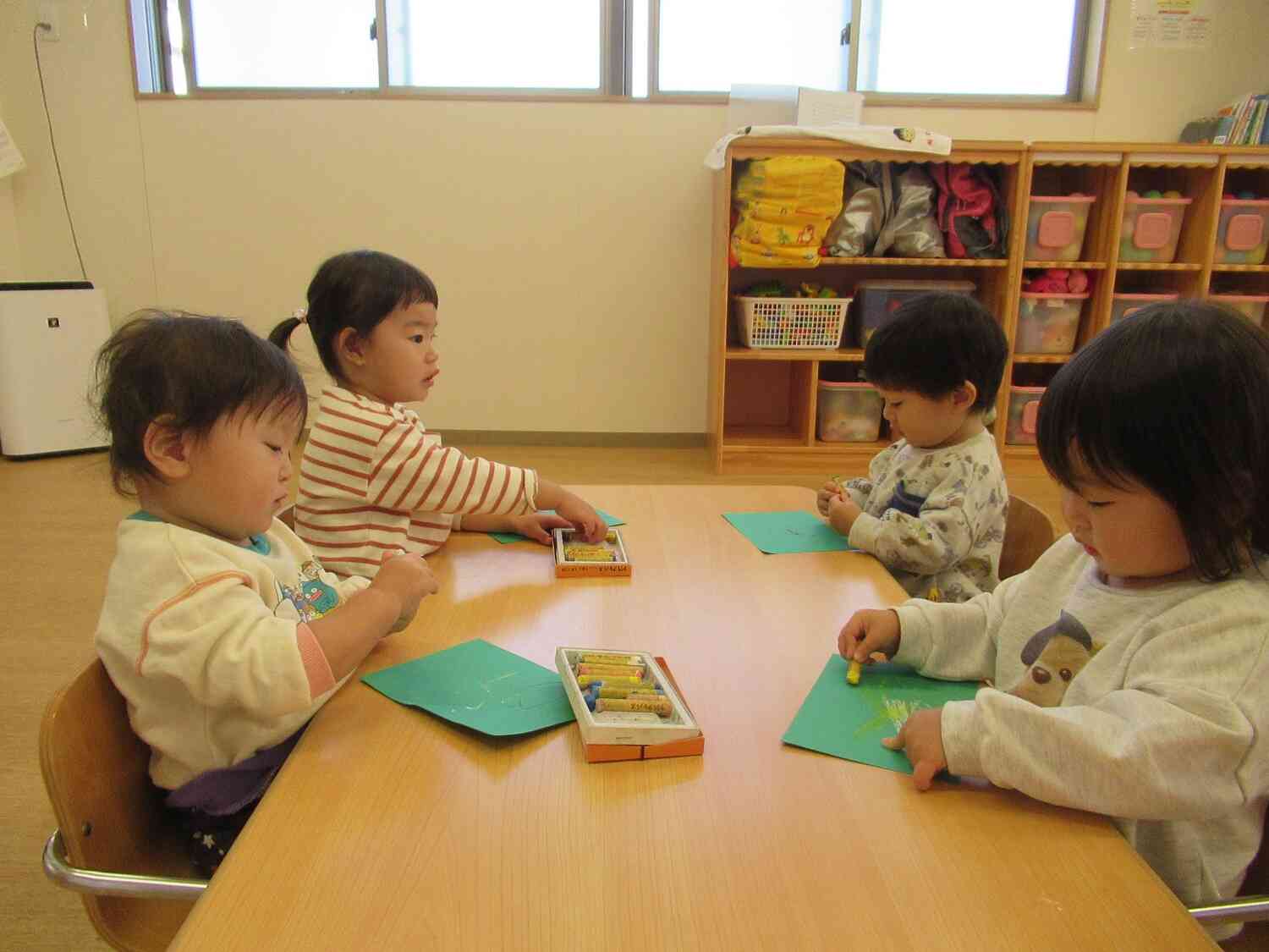 １２月の製作～お絵描きしたよ～