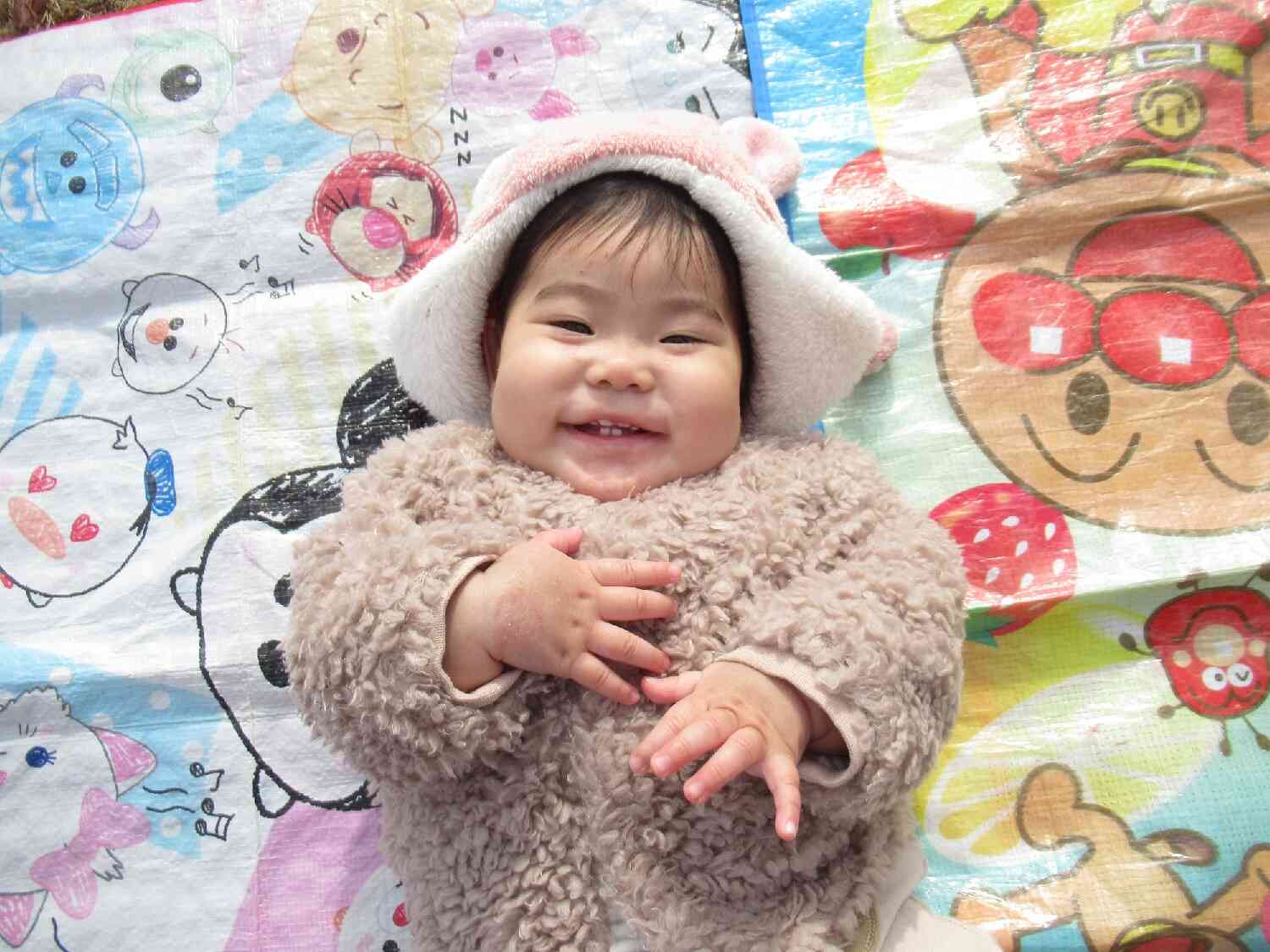 日向ぼっこ大好き♪