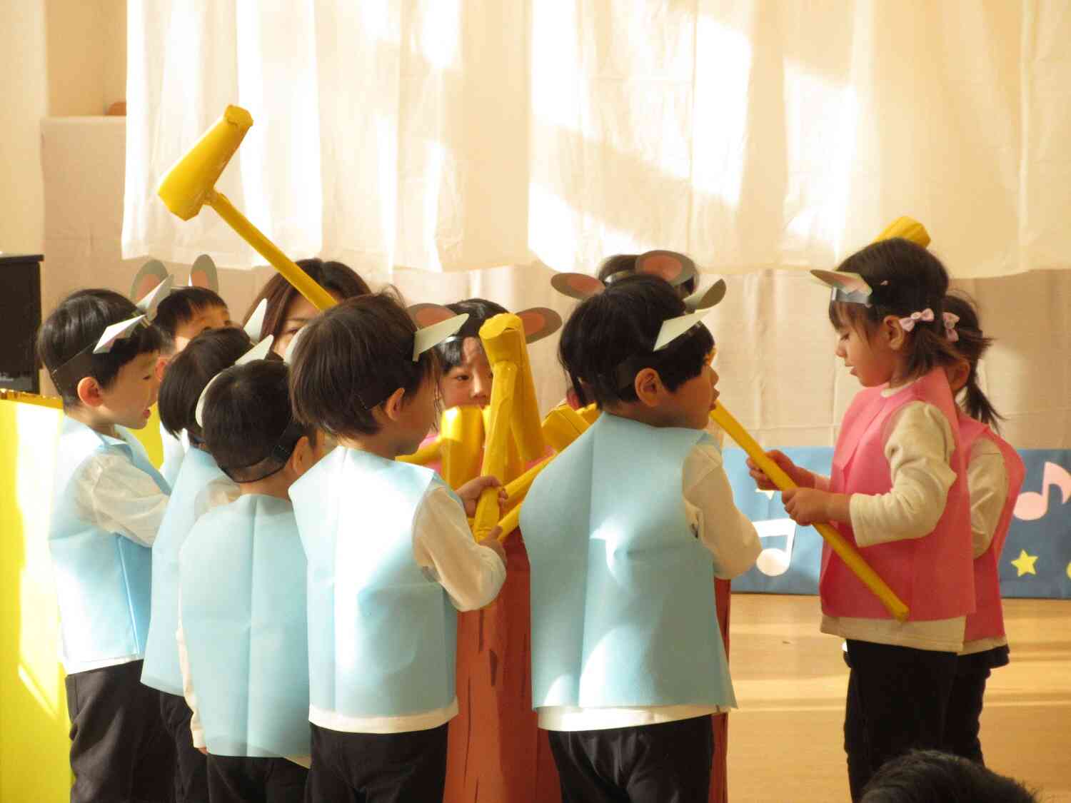 もちもちたべよ～おもちつき～♪