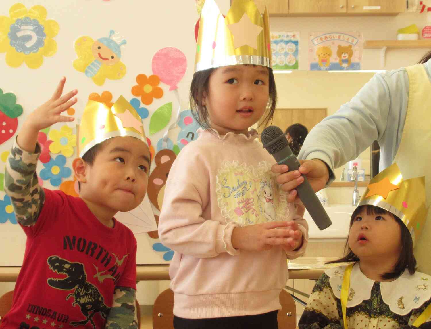 大きな声で答えることが出来ました☆