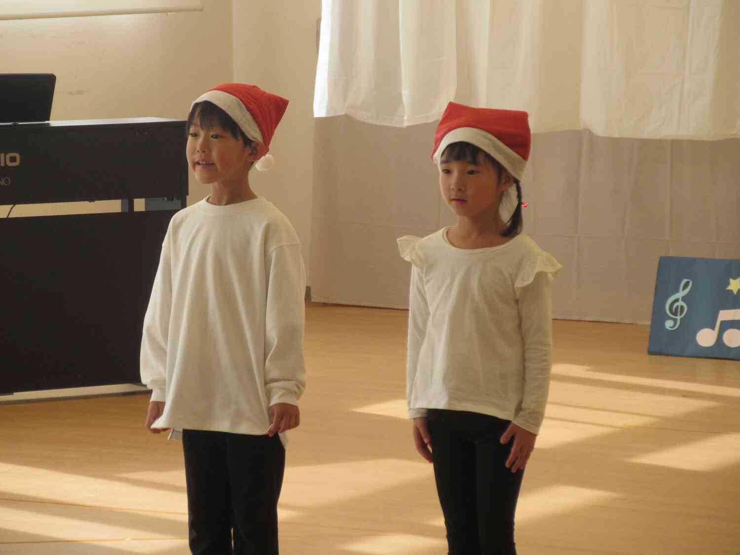 大きな声で「おわりのことば」