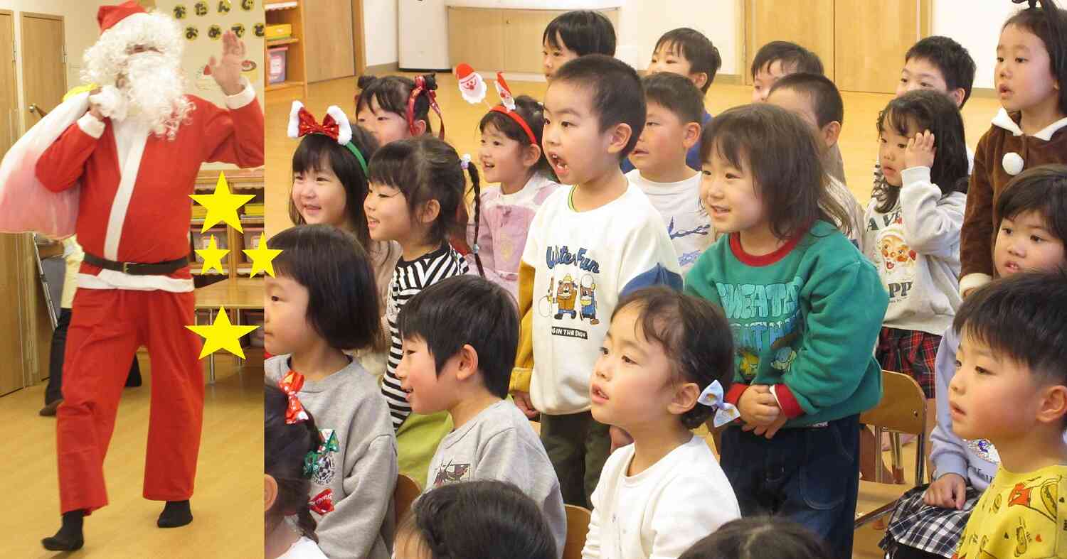 サンタさんの登場！！