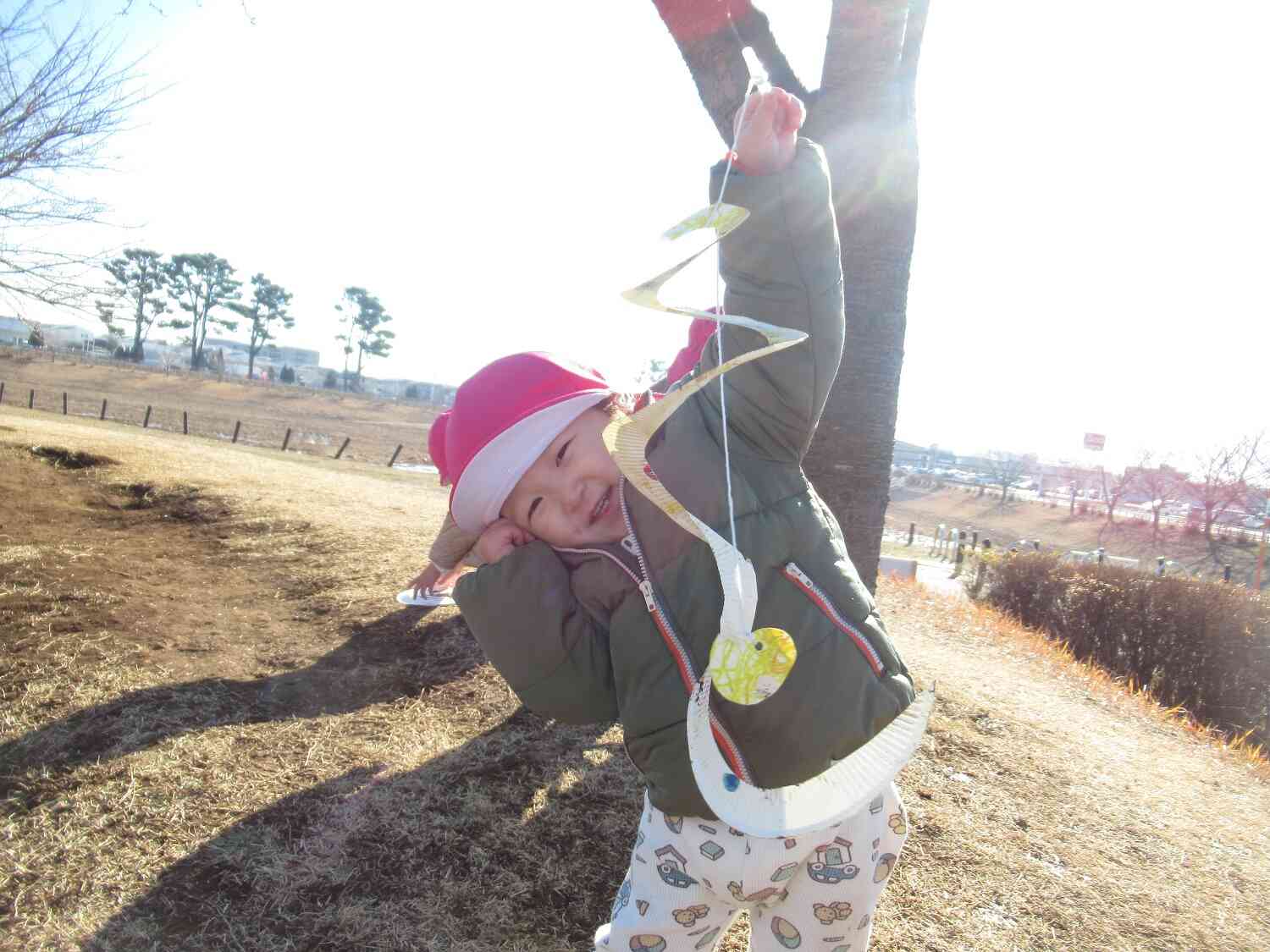 凧あげ 楽しい♪