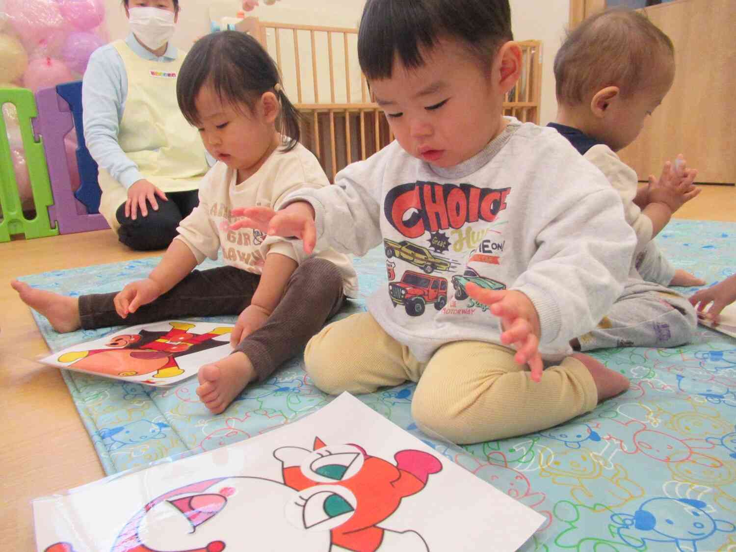 ★アンパンマンの福笑い★