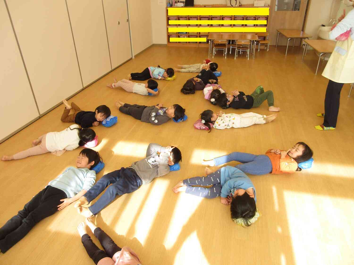 修行 其の一「忍法　昼寝の術」