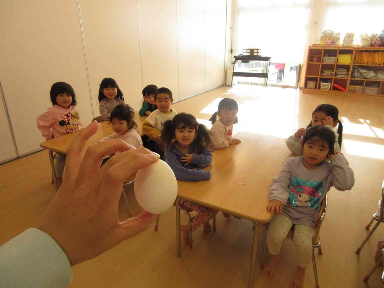 たまごがやってきた！