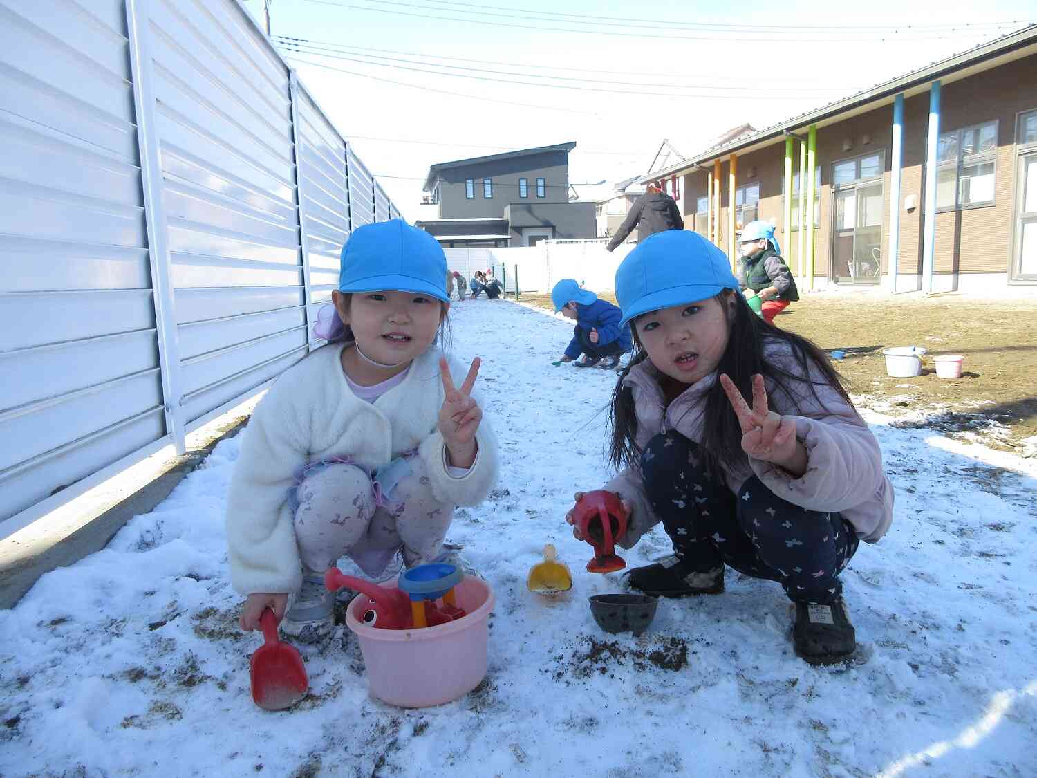 おもいっきり雪遊び✨