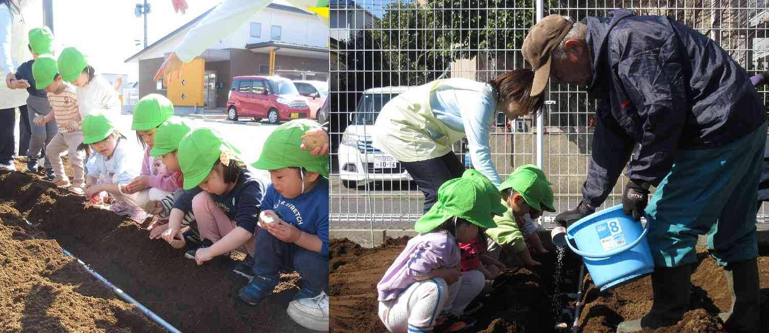 うさぎ組のお友だちも頑張りました！