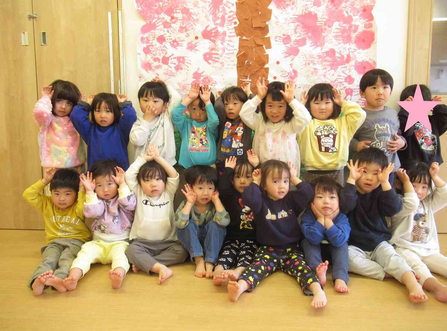 うさぎのポーズ♡