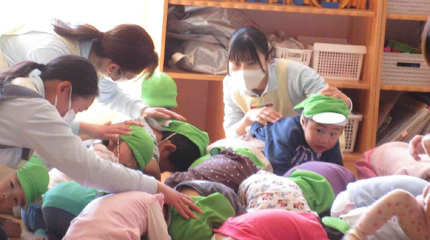 頭を守ります！！