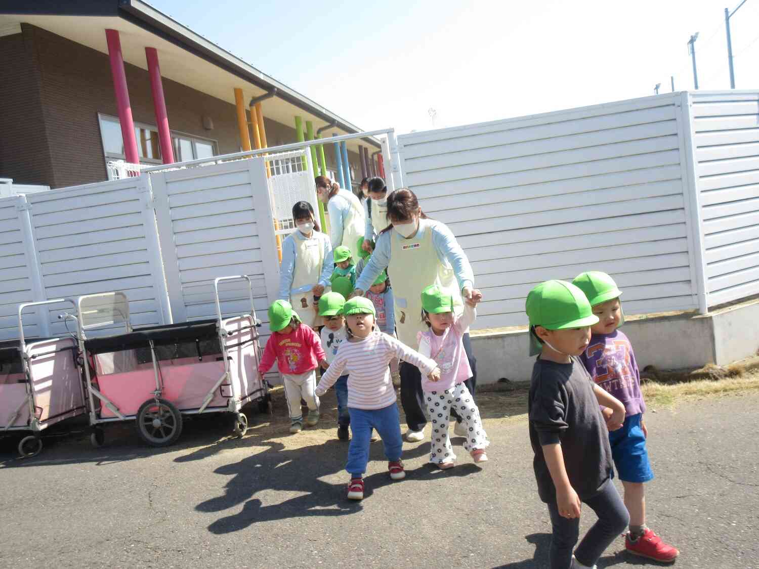 移動も上手だね！！