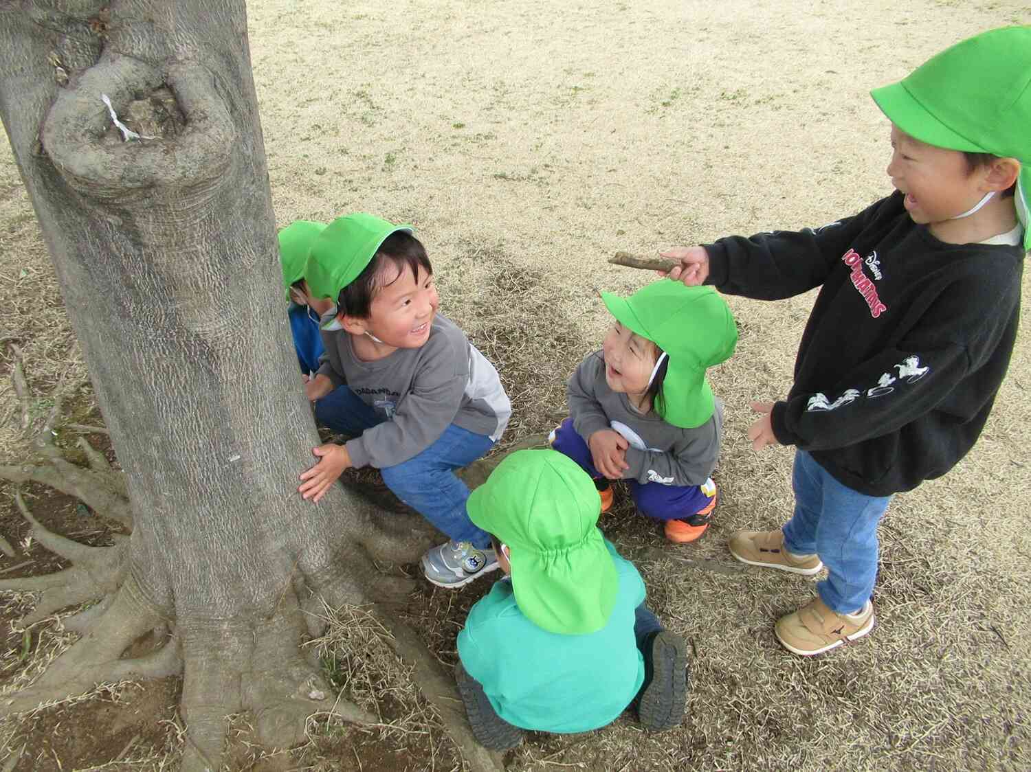 み～つけた！みつかっちゃった～！