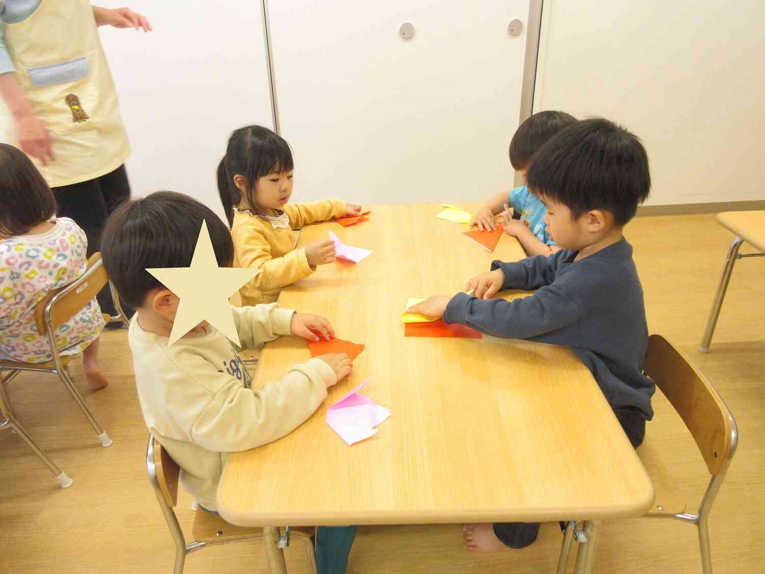 折り紙にチャレンジしました☆