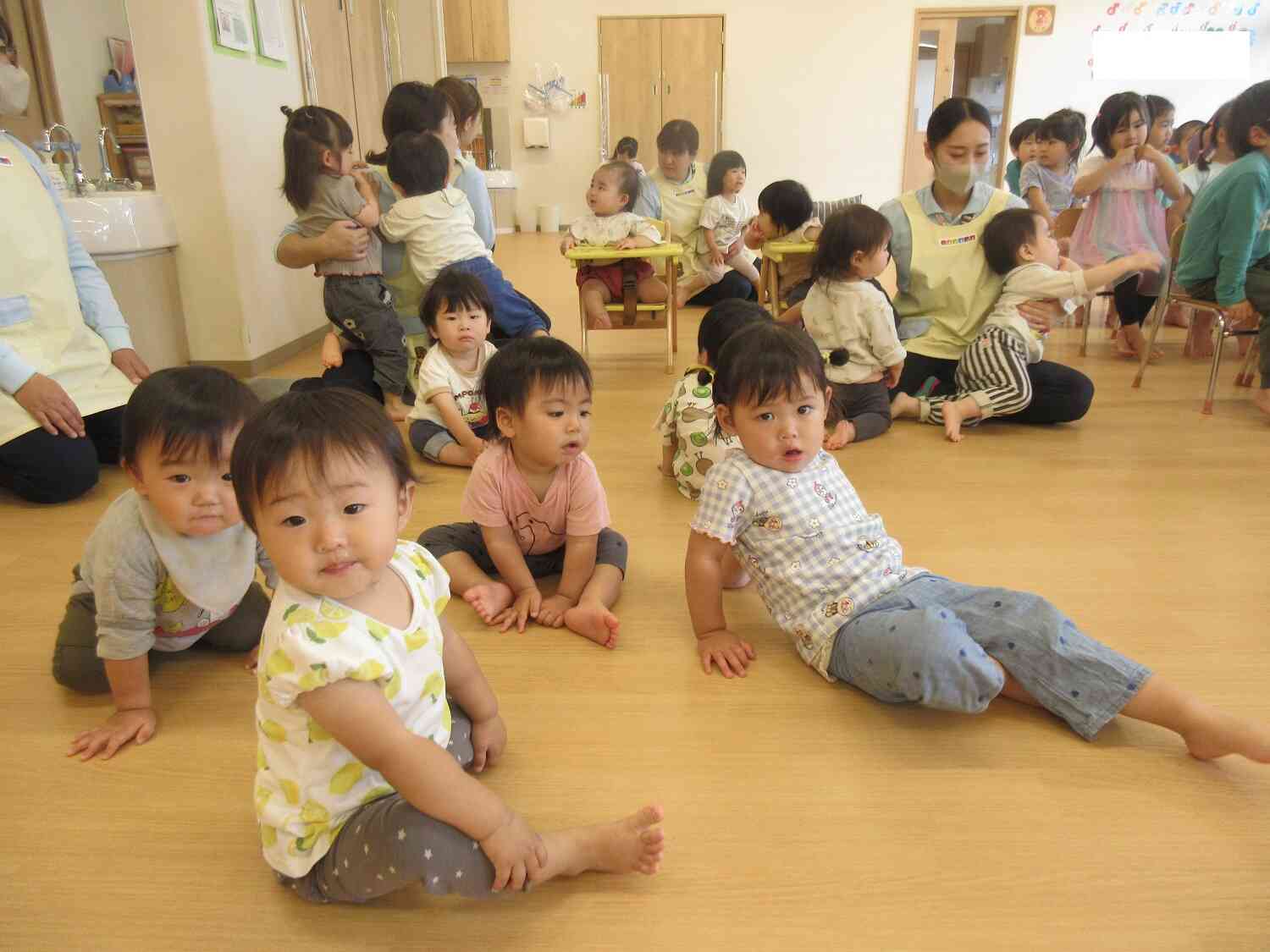 小さいお友だちも見ています♡