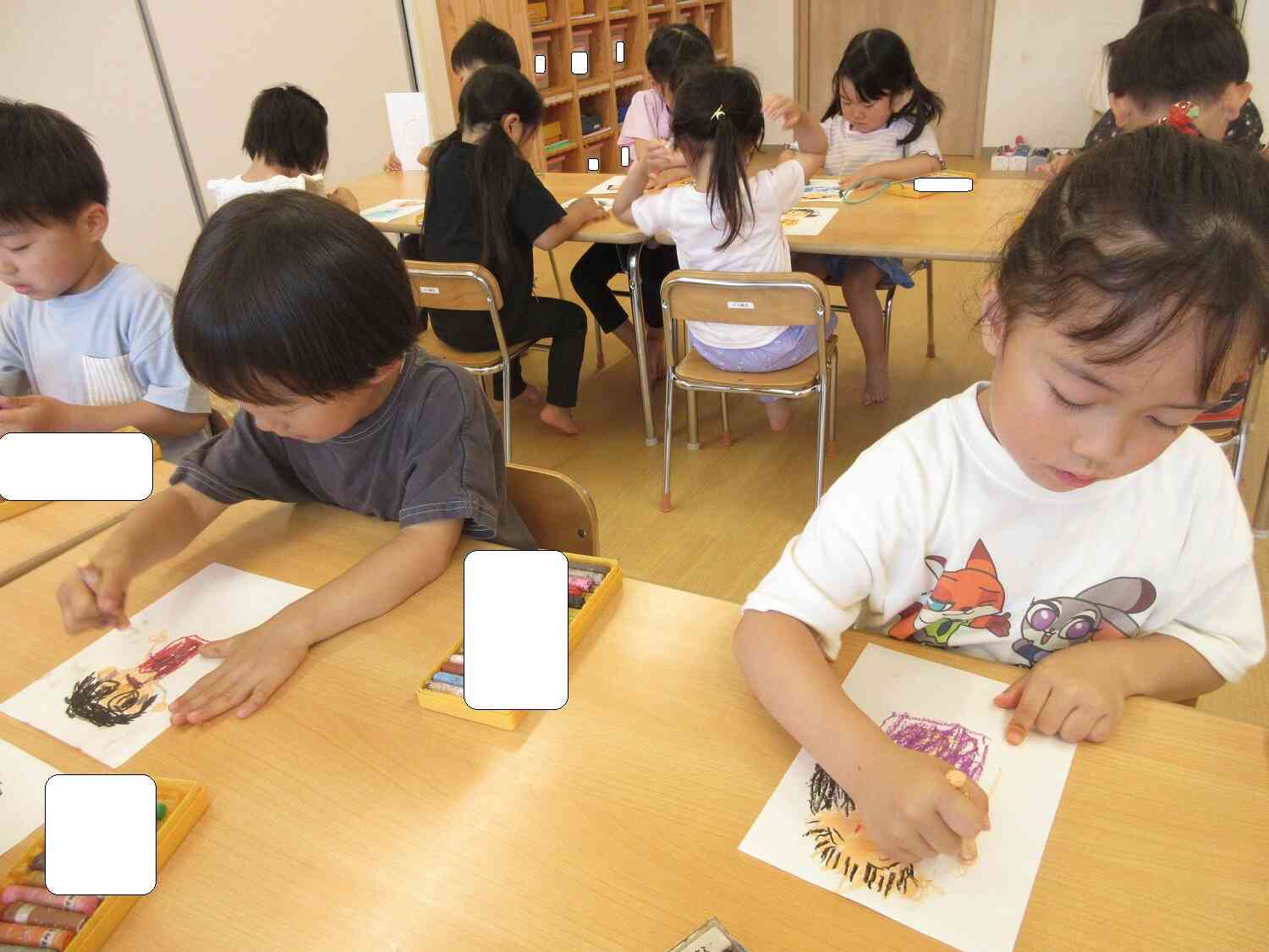 上手に描けたね！！