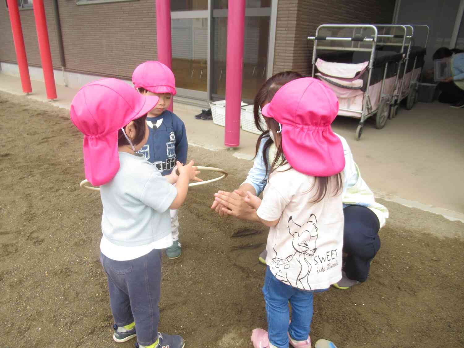 お団子ぎゅぎゅぎゅ！！！