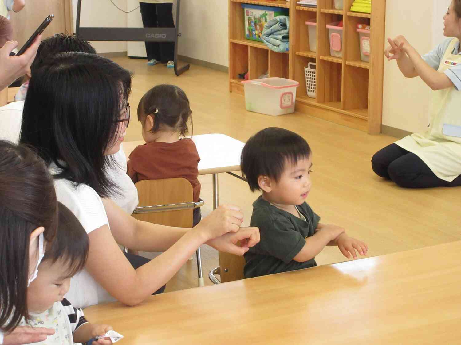 かたつむり上手にできたね♪