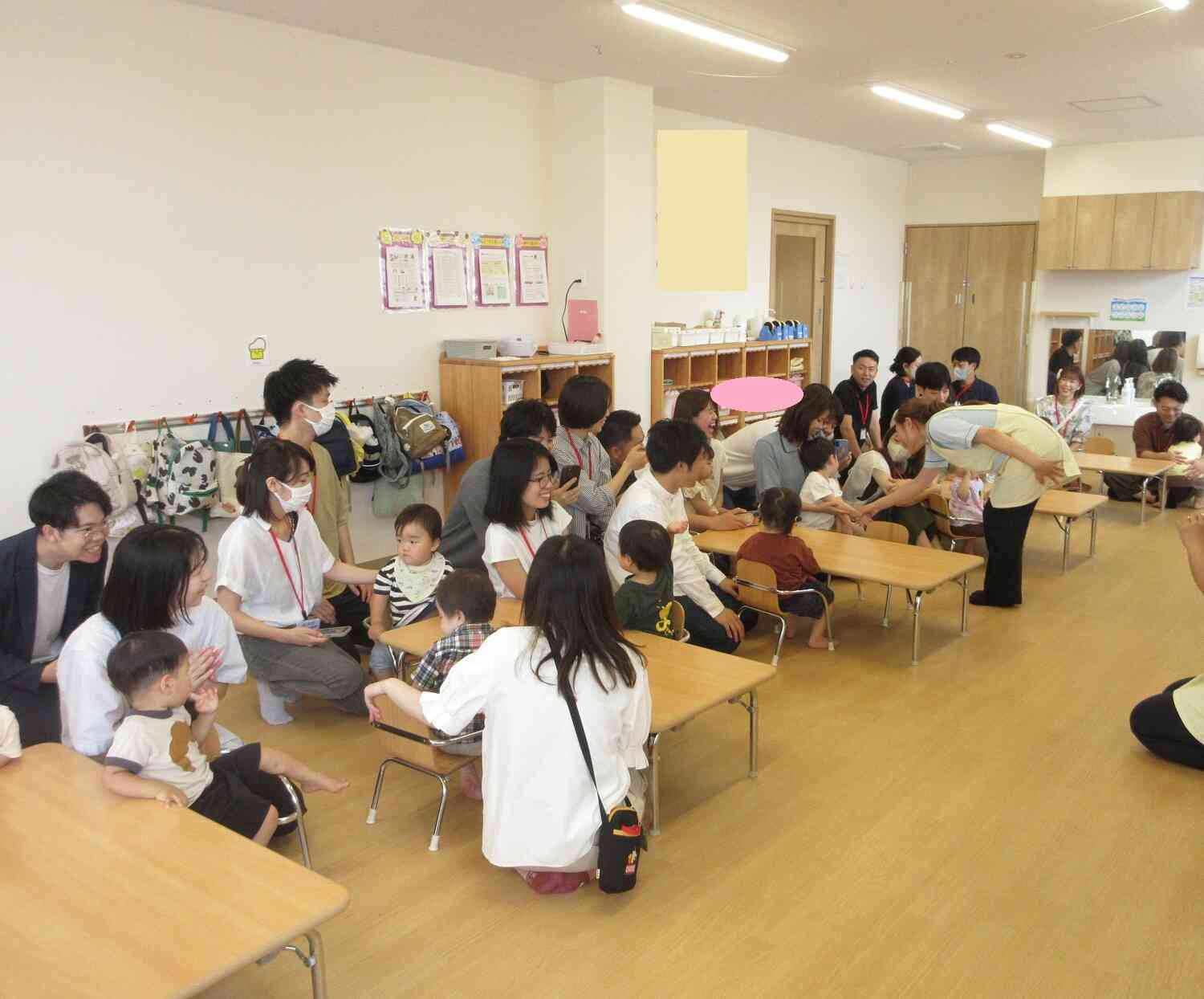 朝の会の様子