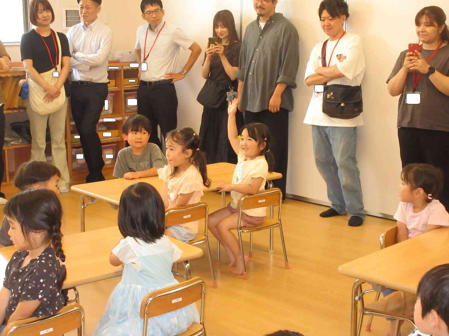朝の会☆大きな声で出席確認♪