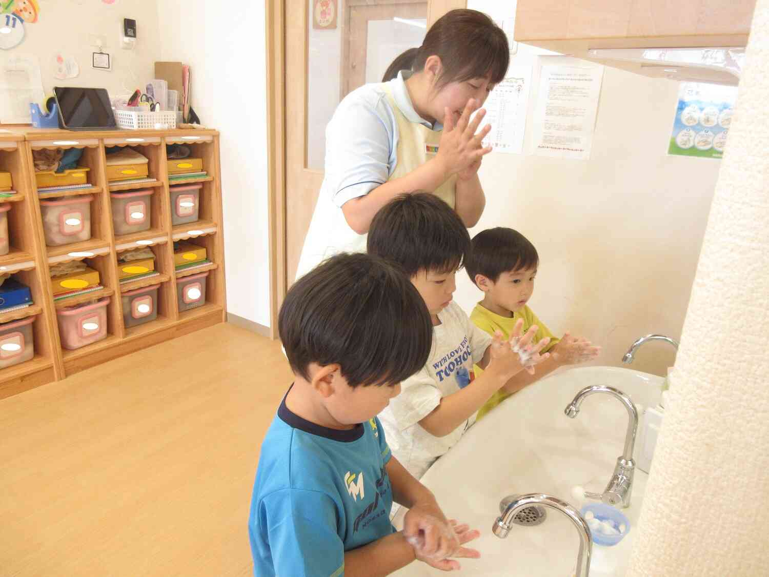 上手に洗えています◎