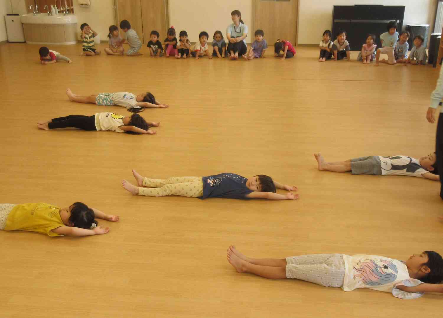 静の動きも上手です☆