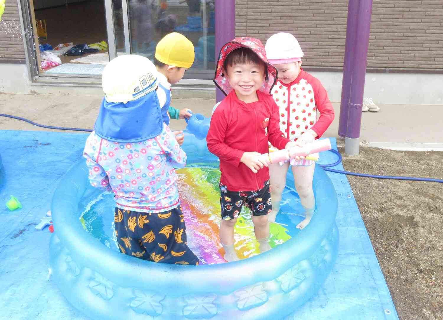水鉄砲 楽しいぜ～☆