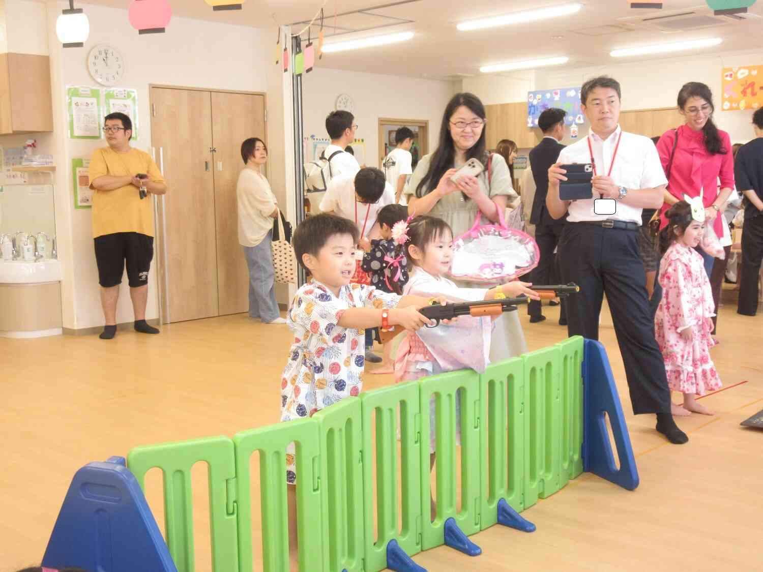よぉ～く的を狙って・・・