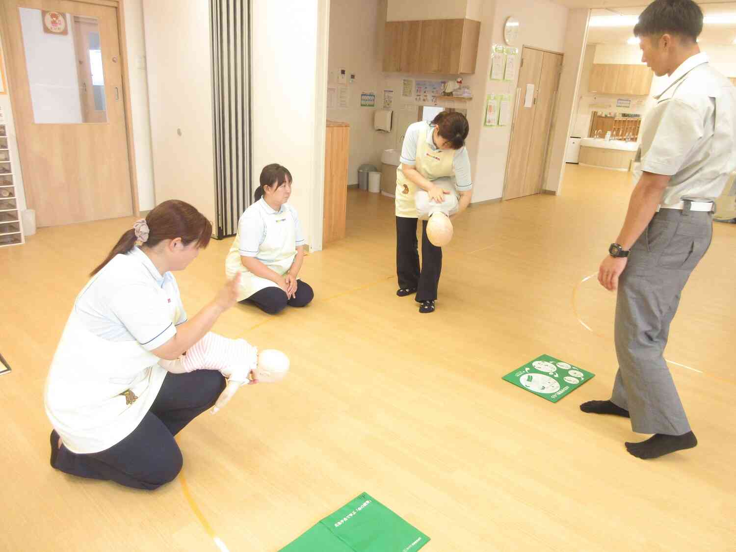 遺物除去の方法を学びました☆