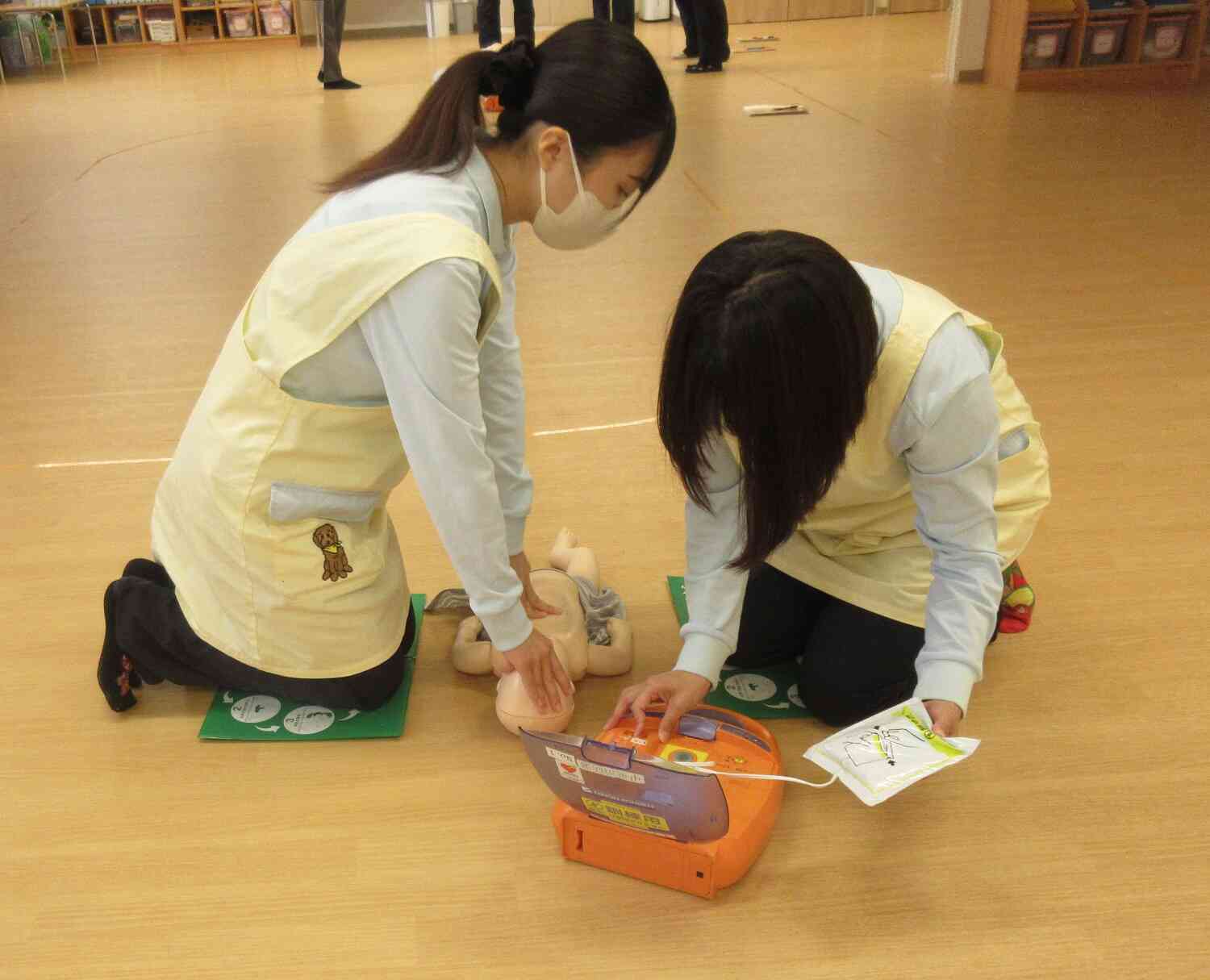 子ども達の命をみんなで守ります！！