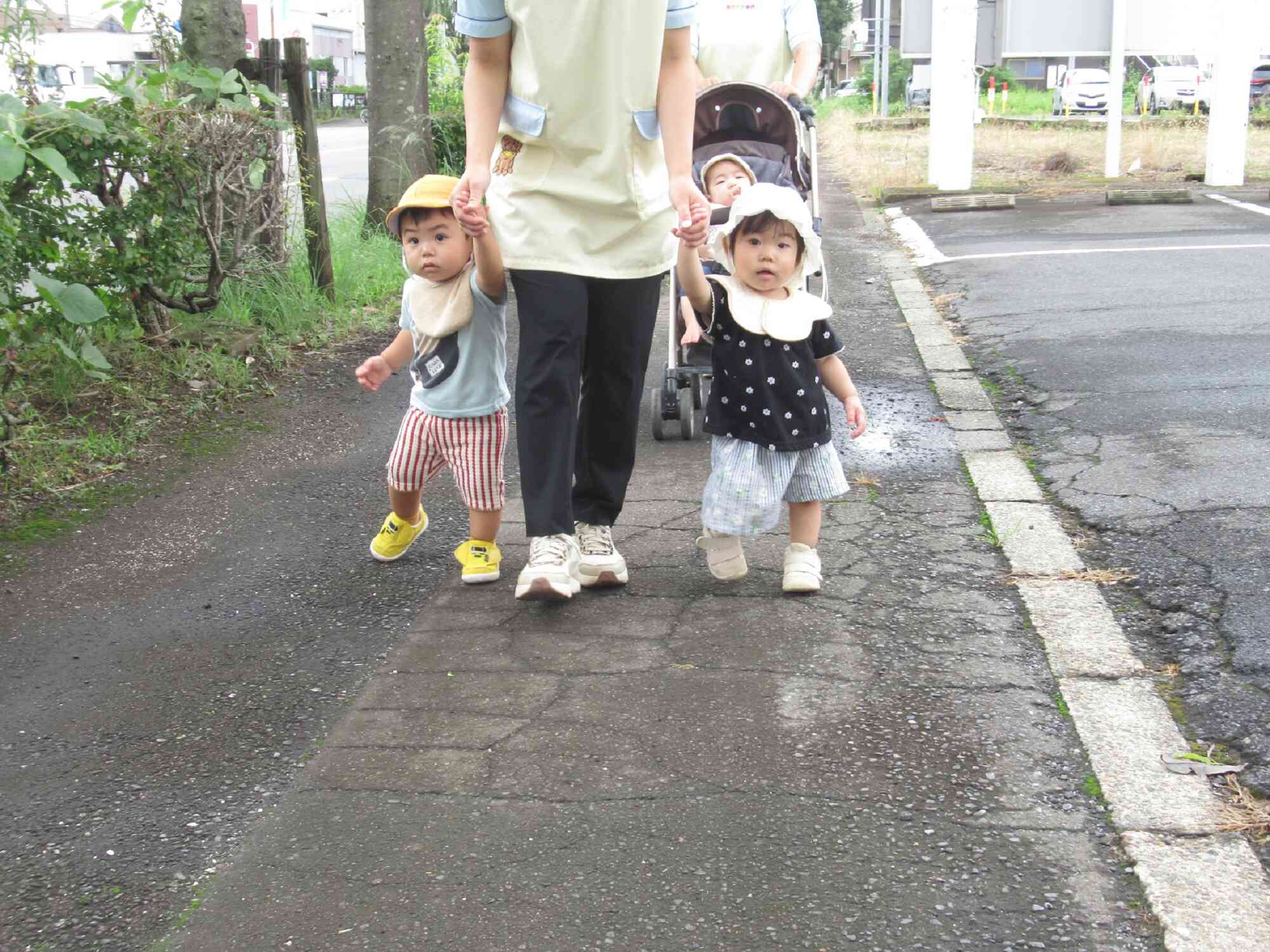 上手に歩けるよ☆
