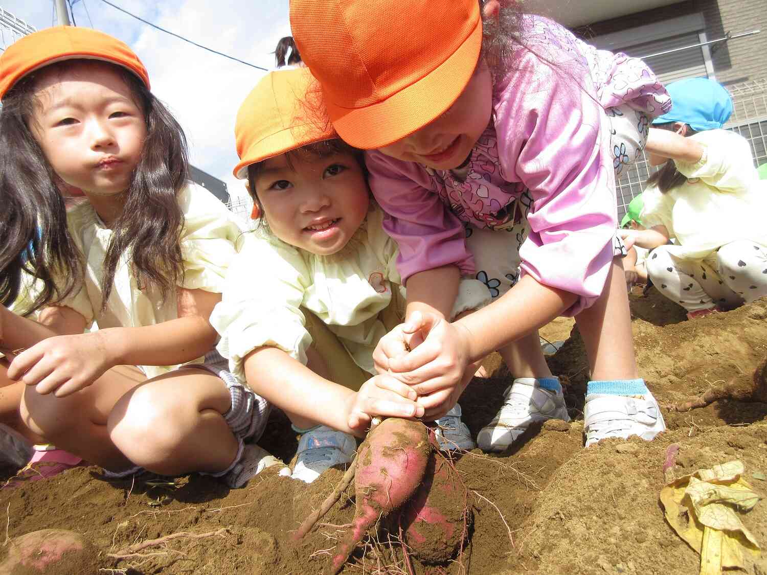 ちからを合わせて！