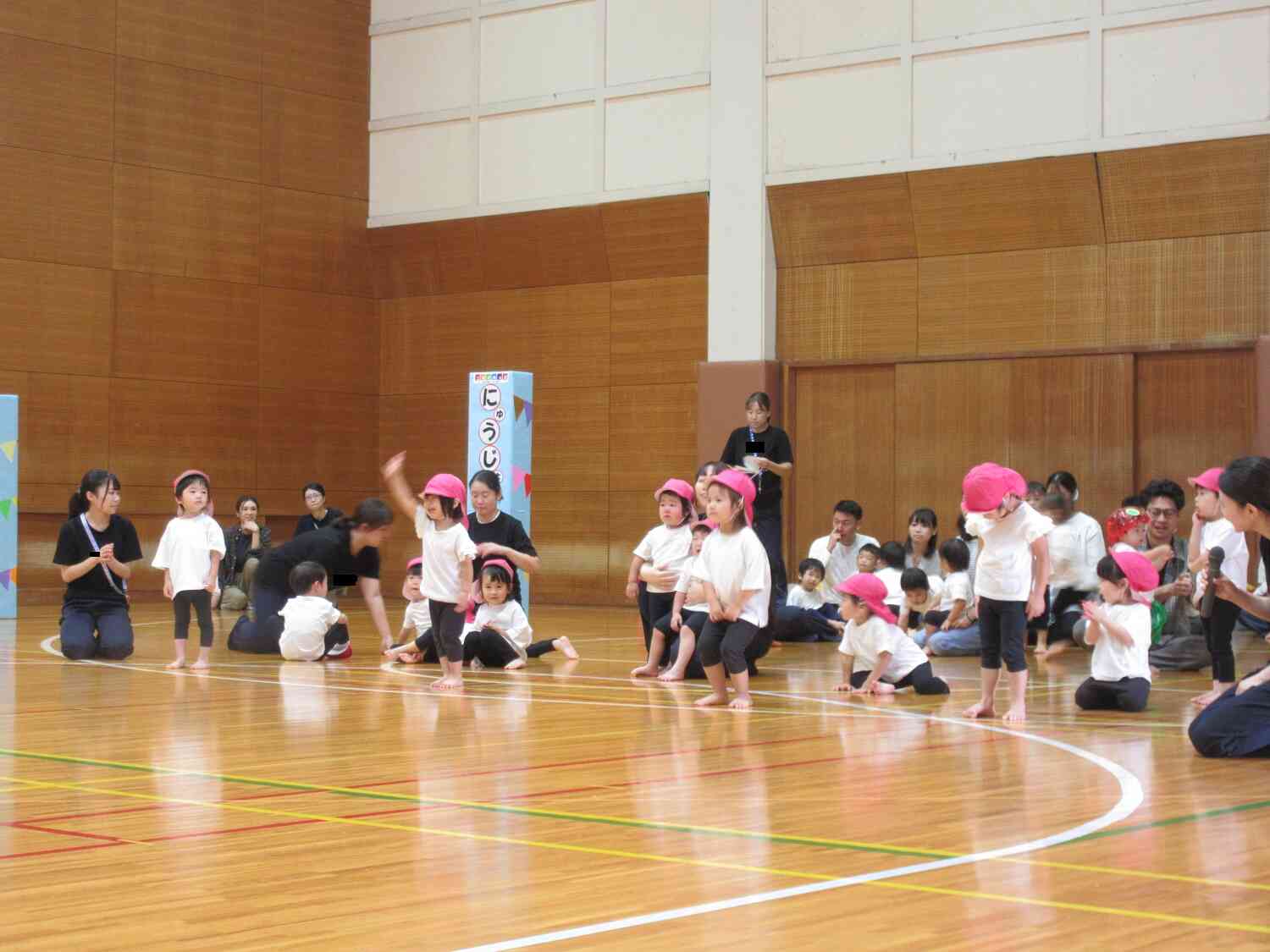 かけっこのお返事も頑張ったよ!