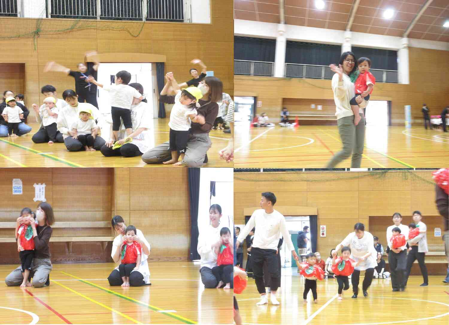 お家の方と一緒にレッツダンス！