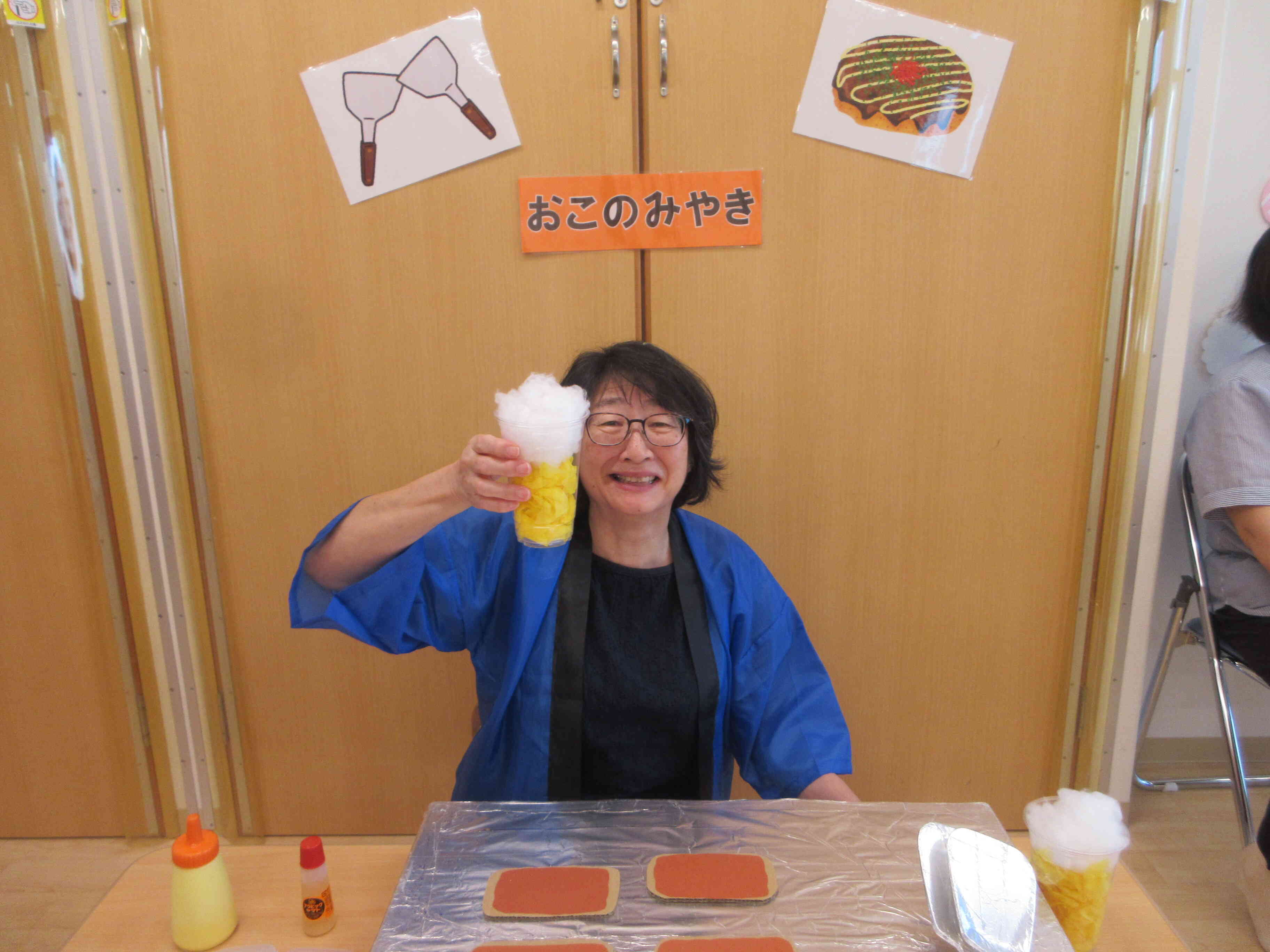 お好み焼き屋さん、開店です！