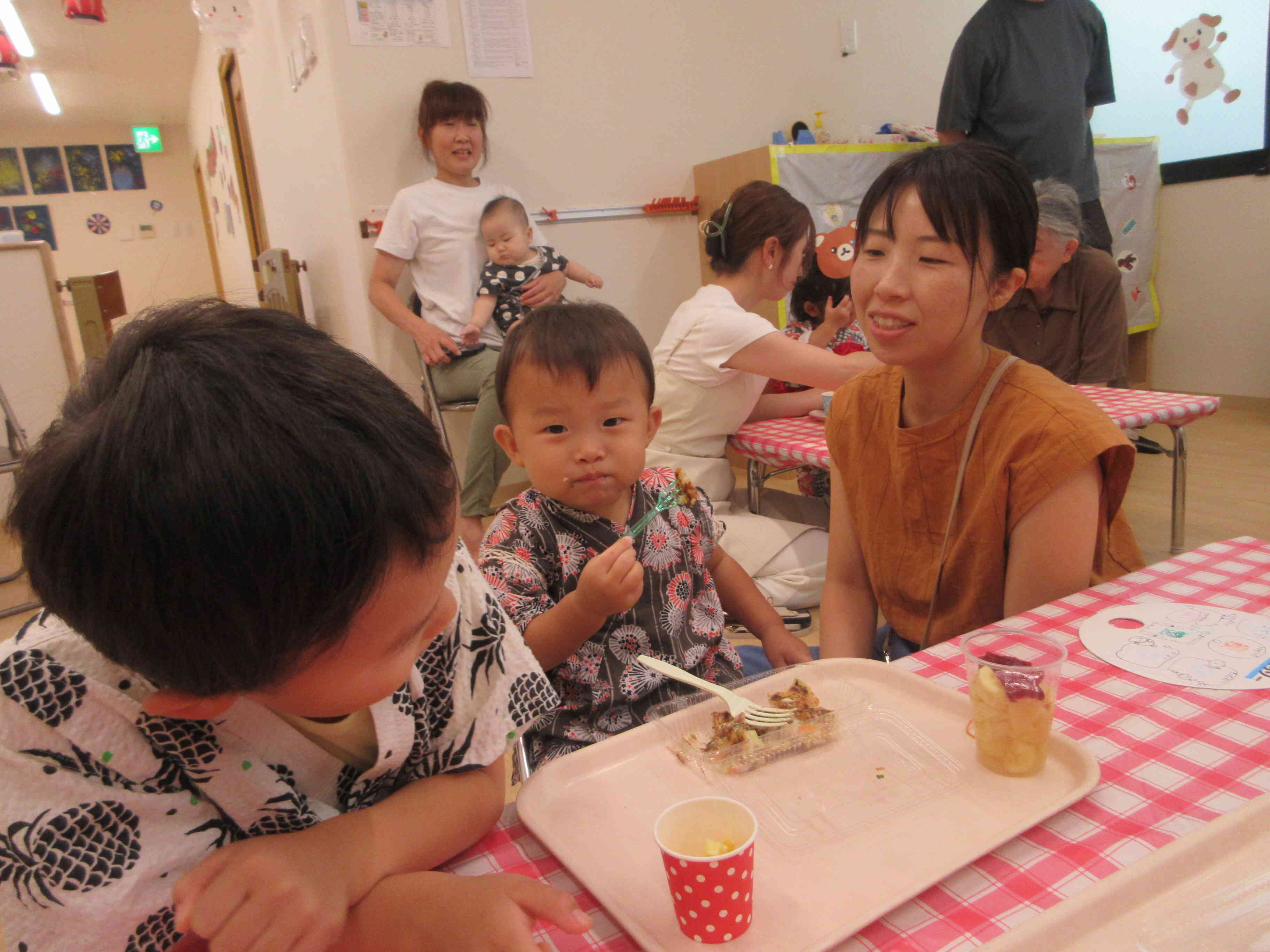 みんなで屋台風ご飯♪