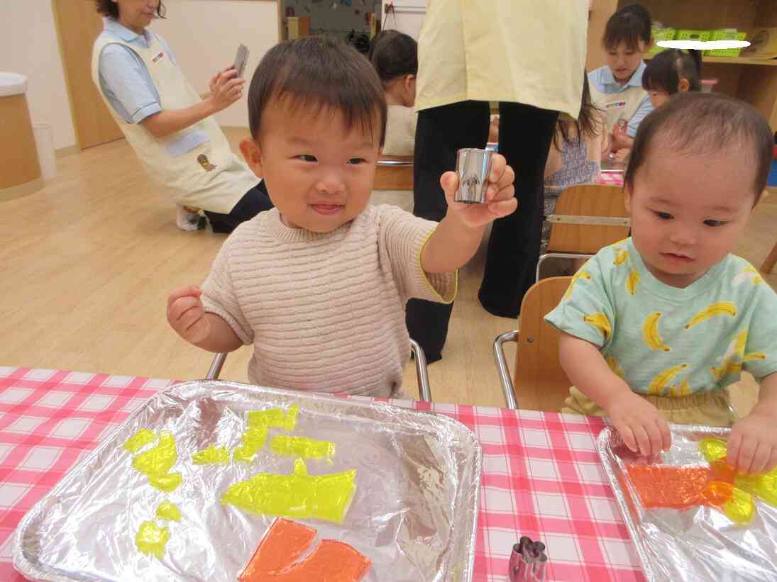 上手に型抜きできるかな？