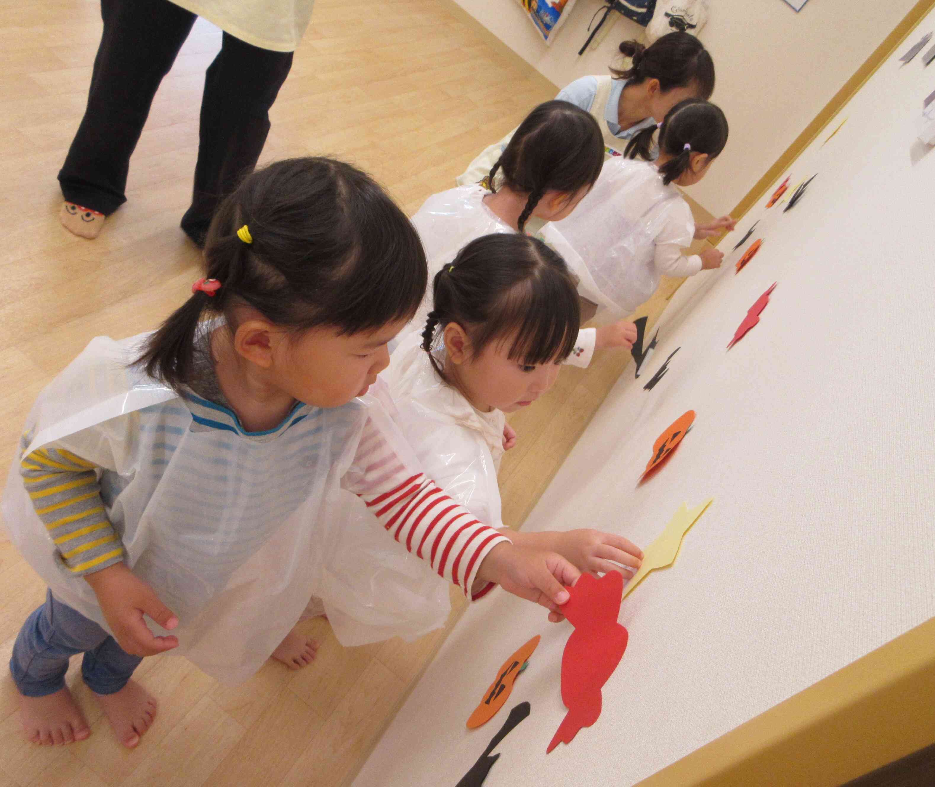 どれを貼ろうかな～