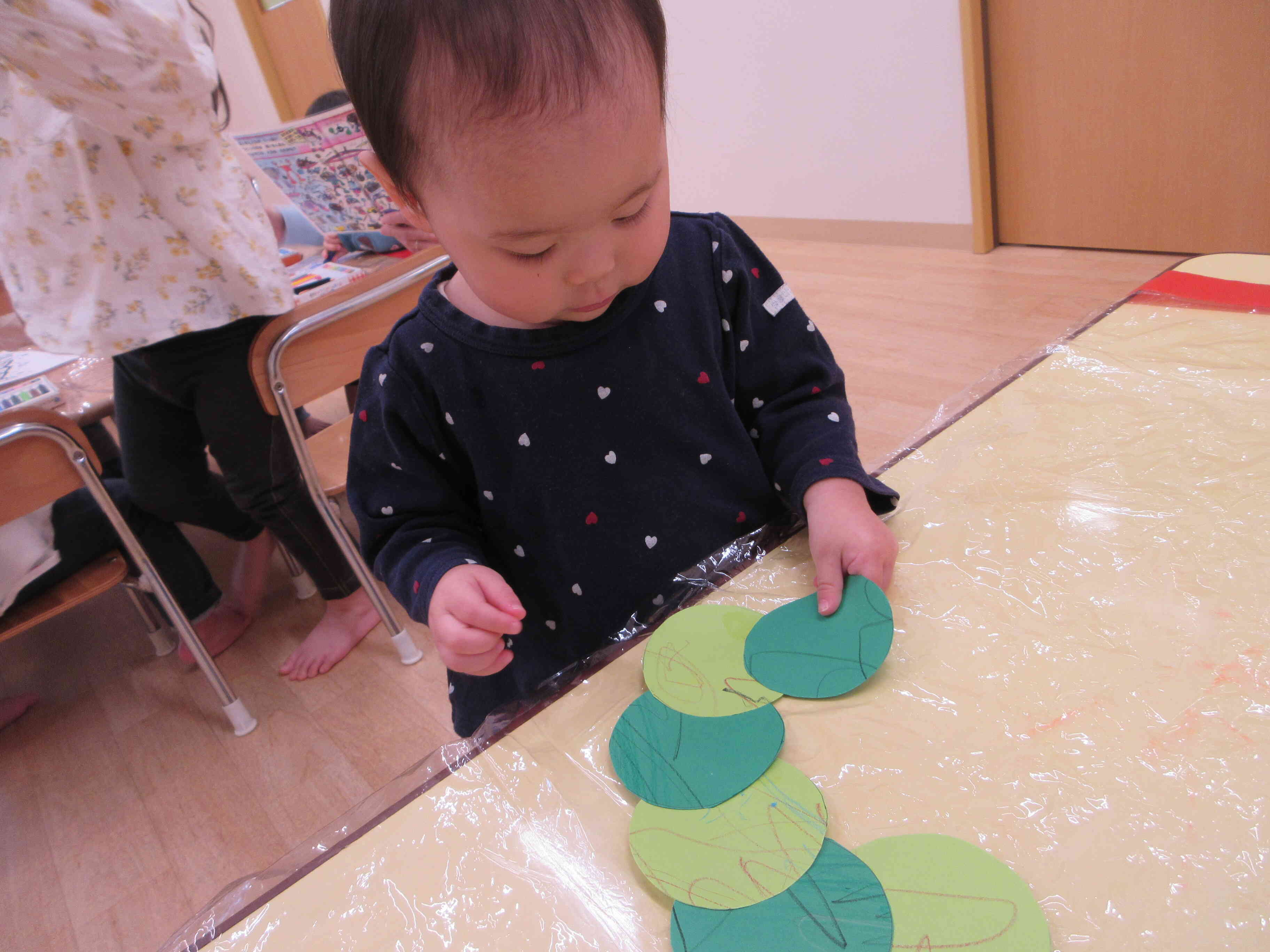 可愛いリースの完成！