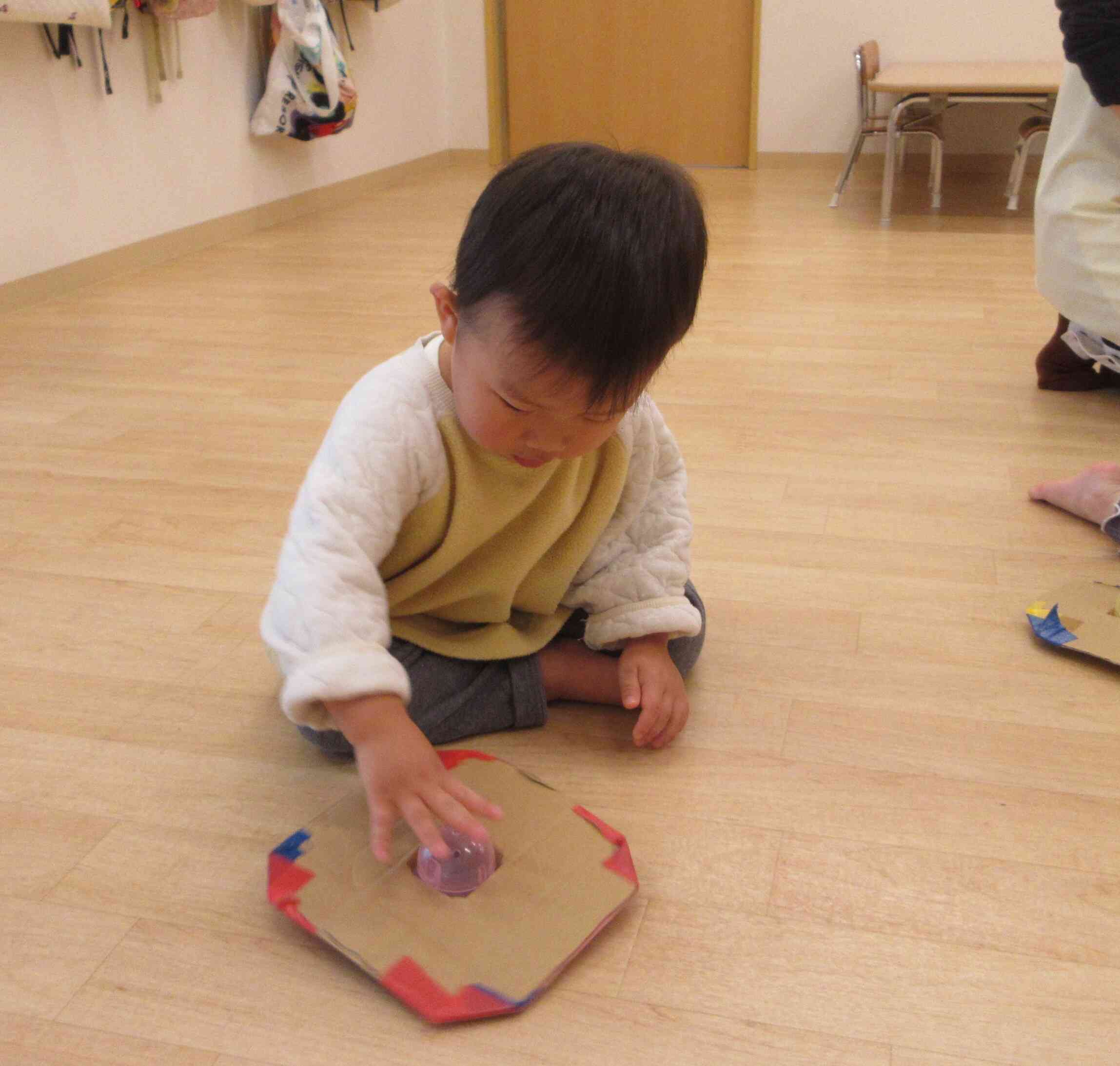 自分でできるよー！