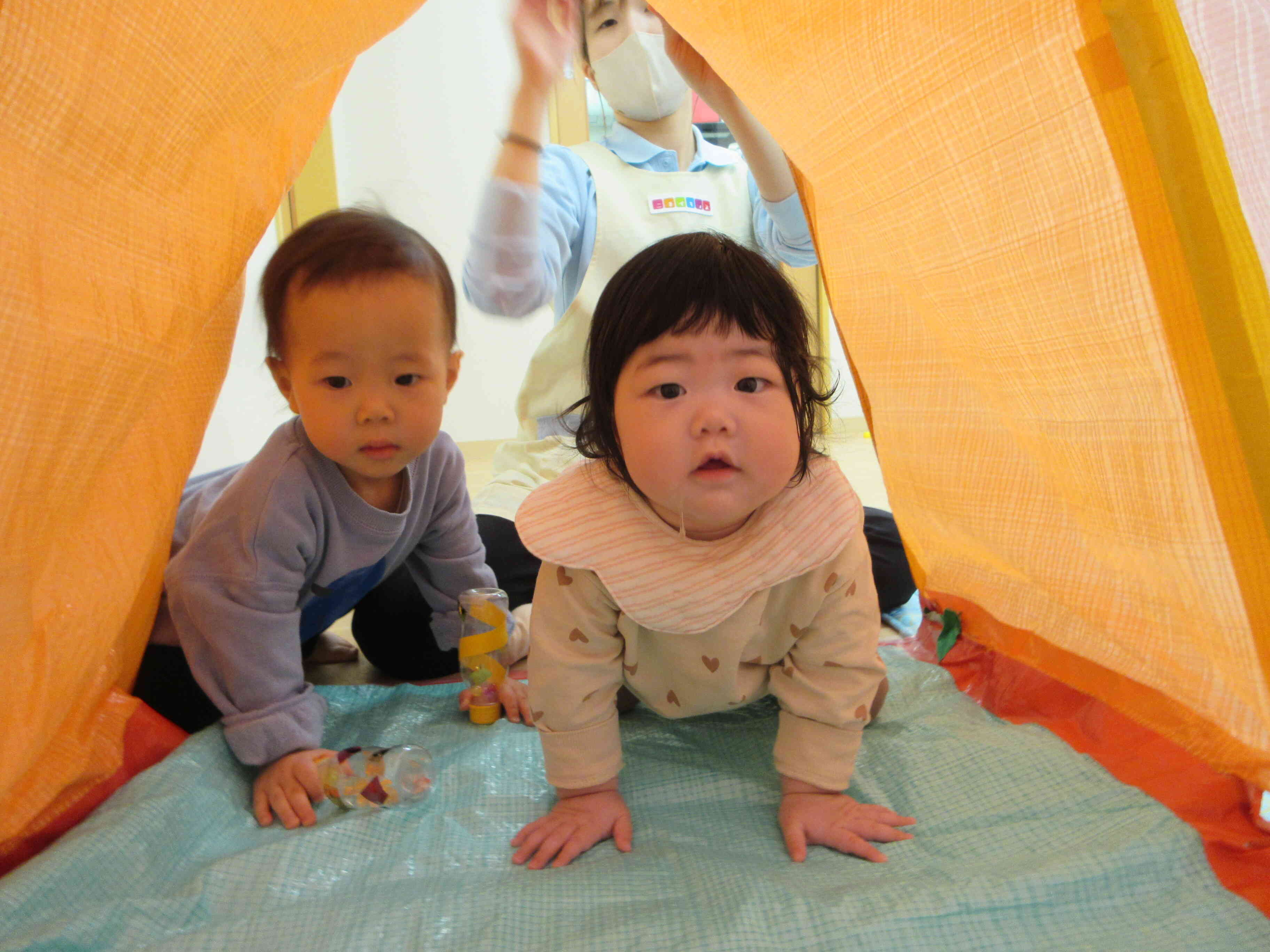 ひよこ組さんは…