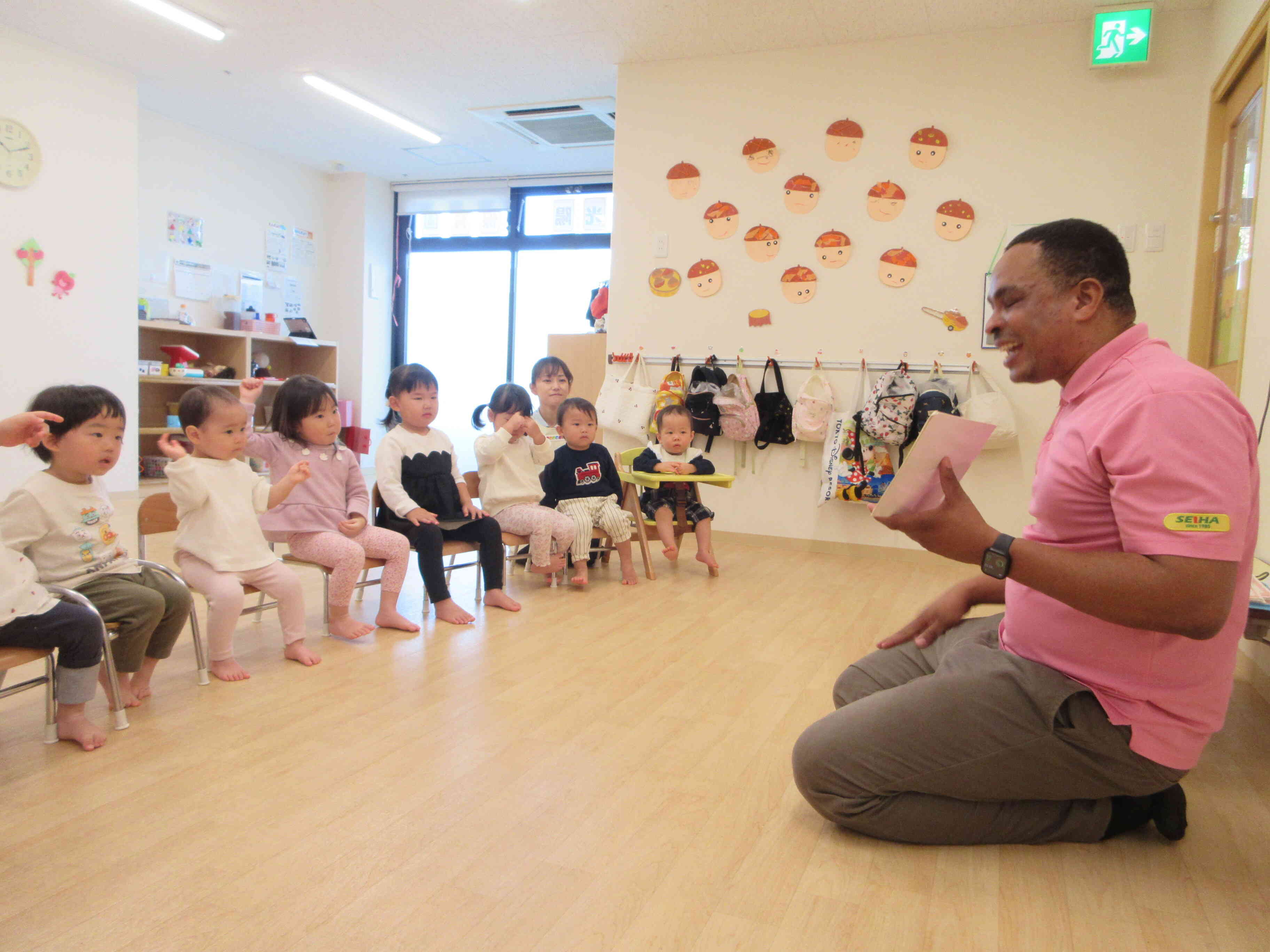 月に２回の英語レッスン！