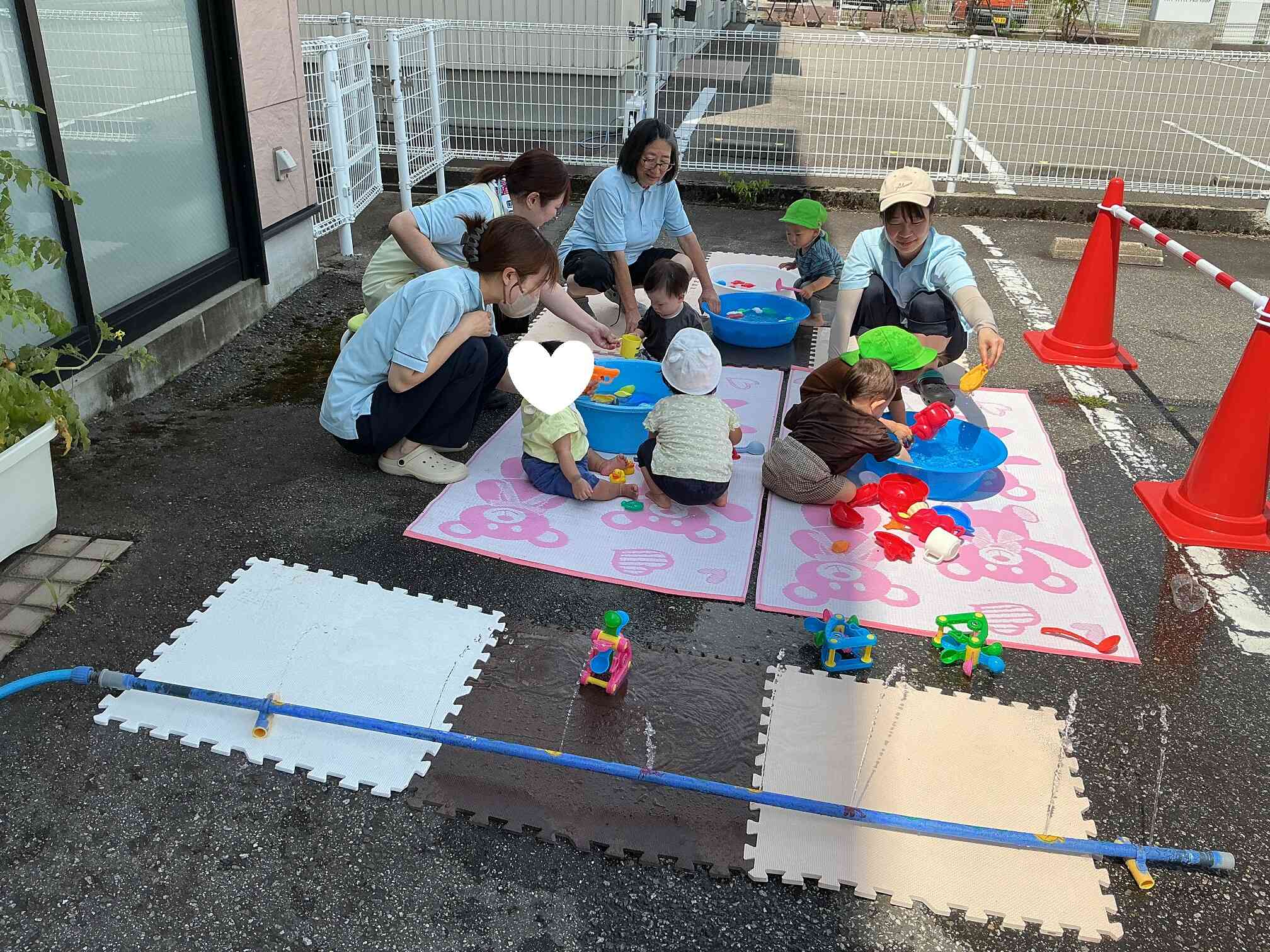 冷たくて気持ちいいね！