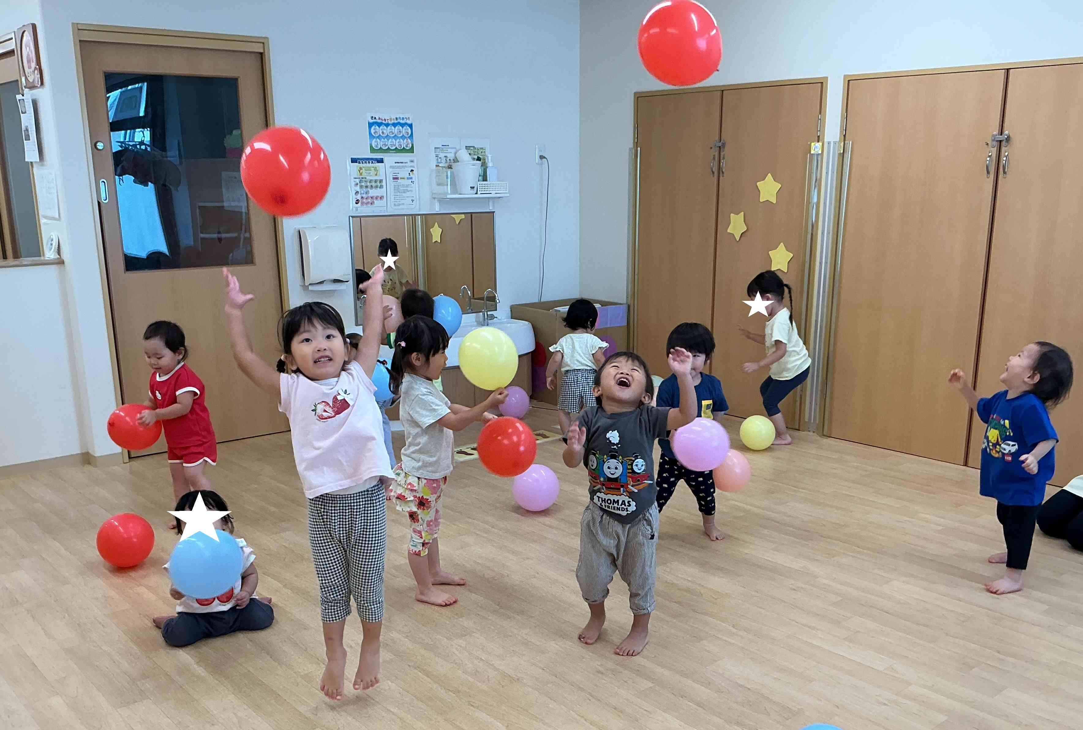 おもいっきり遊ぶよ！