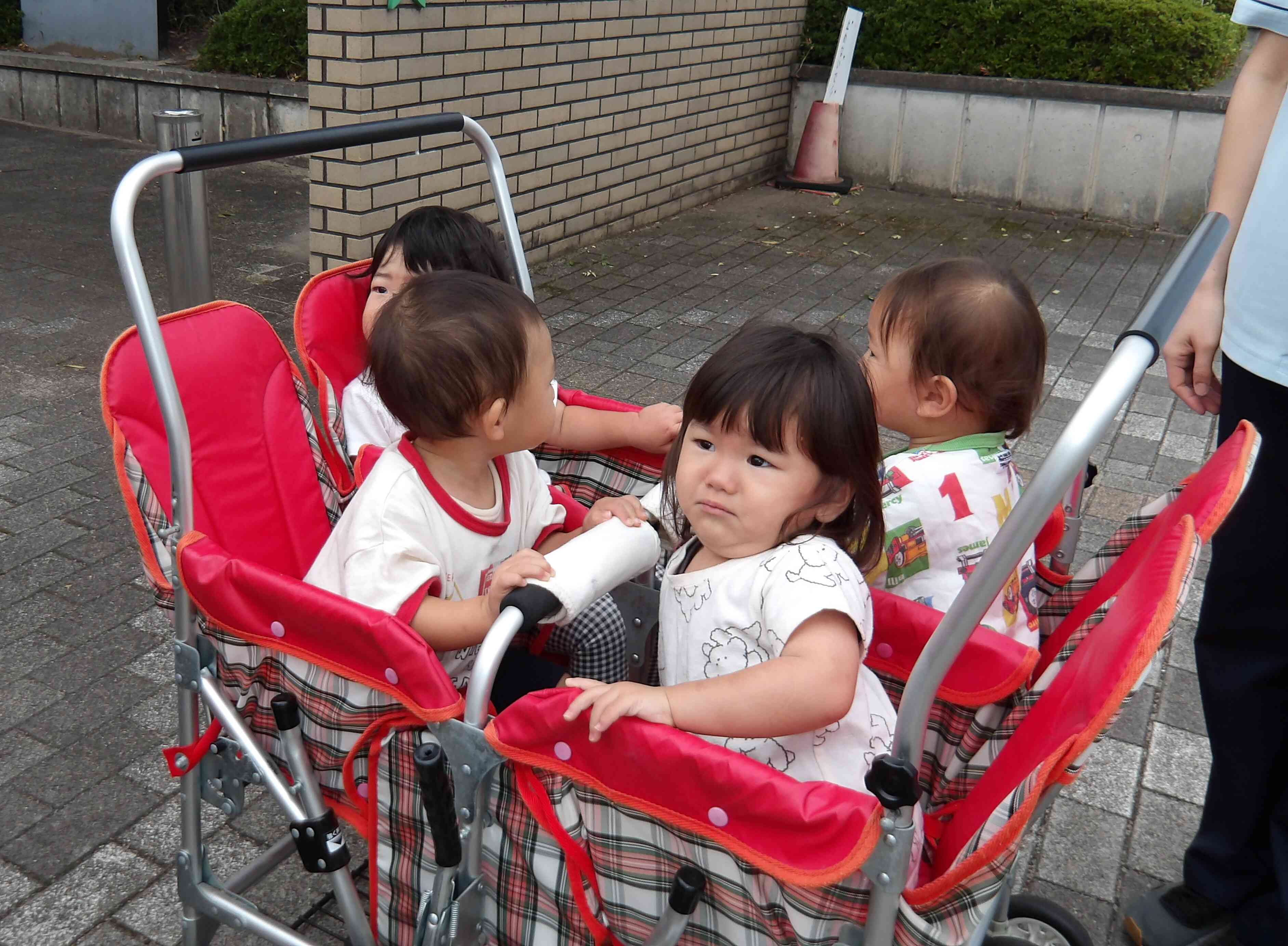 ひよこ組、あひる組さんも無事避難できました！