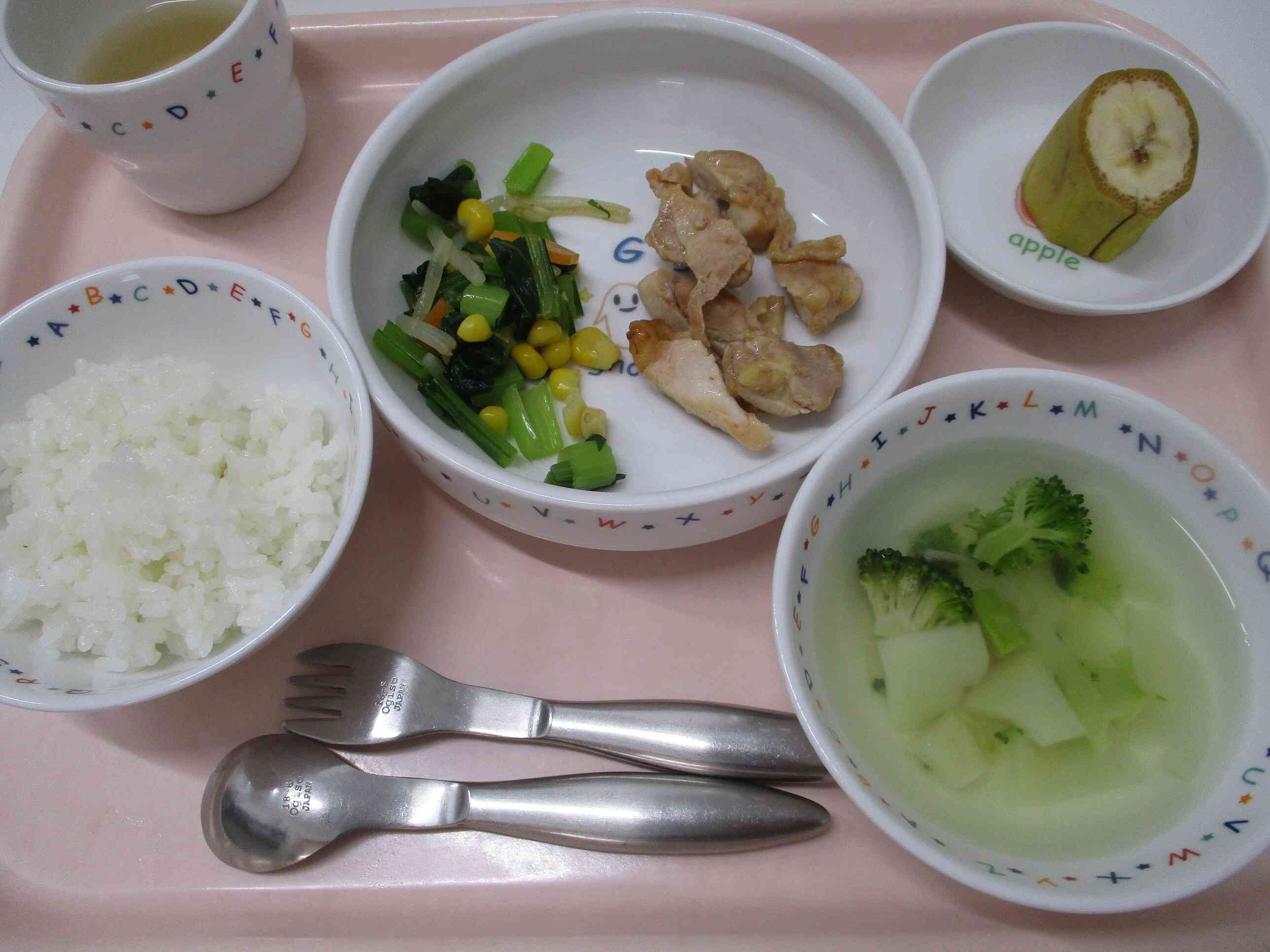 ４月１１日の給食（幼児食）