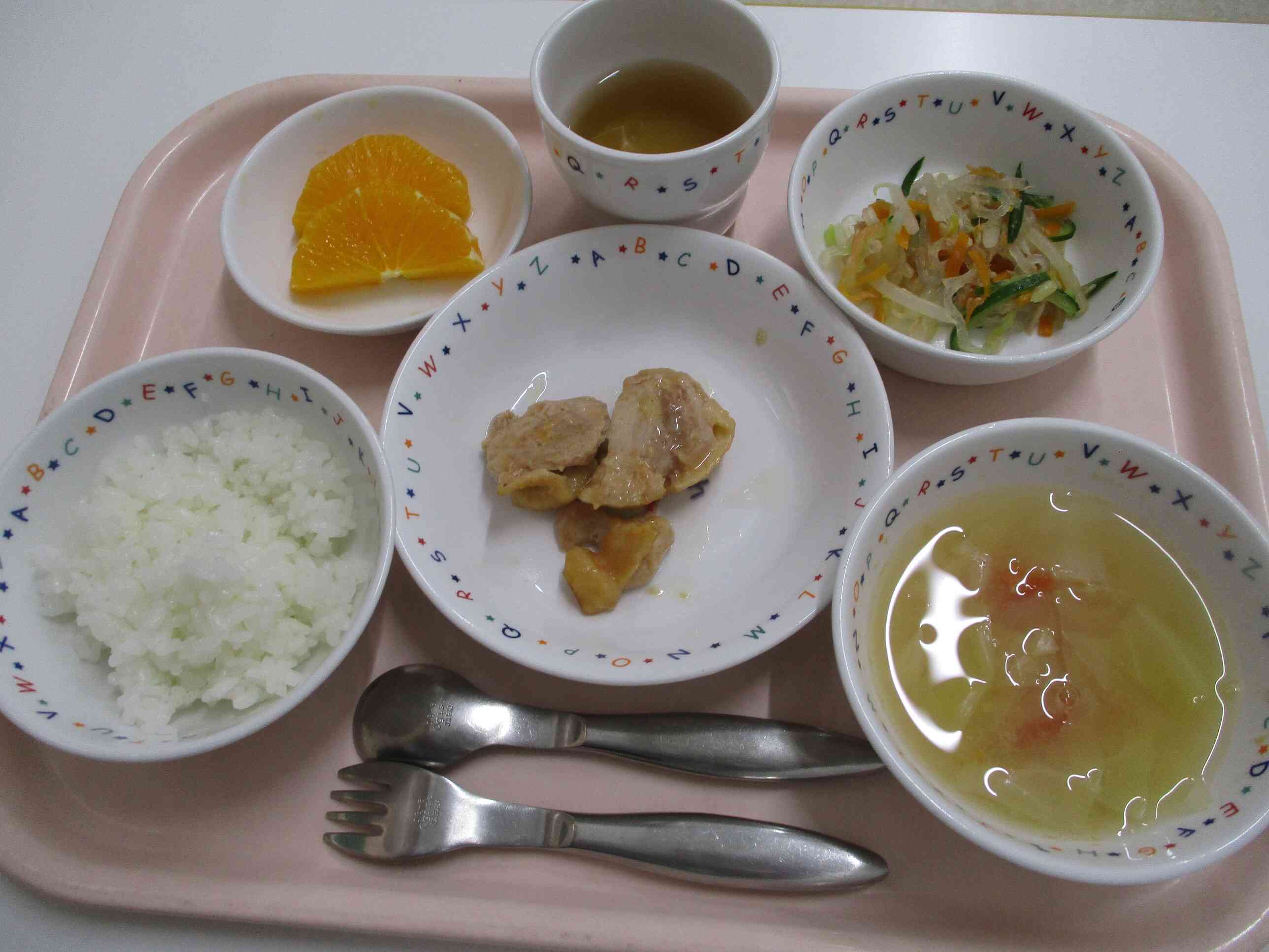 ６月６日の給食（幼児食）