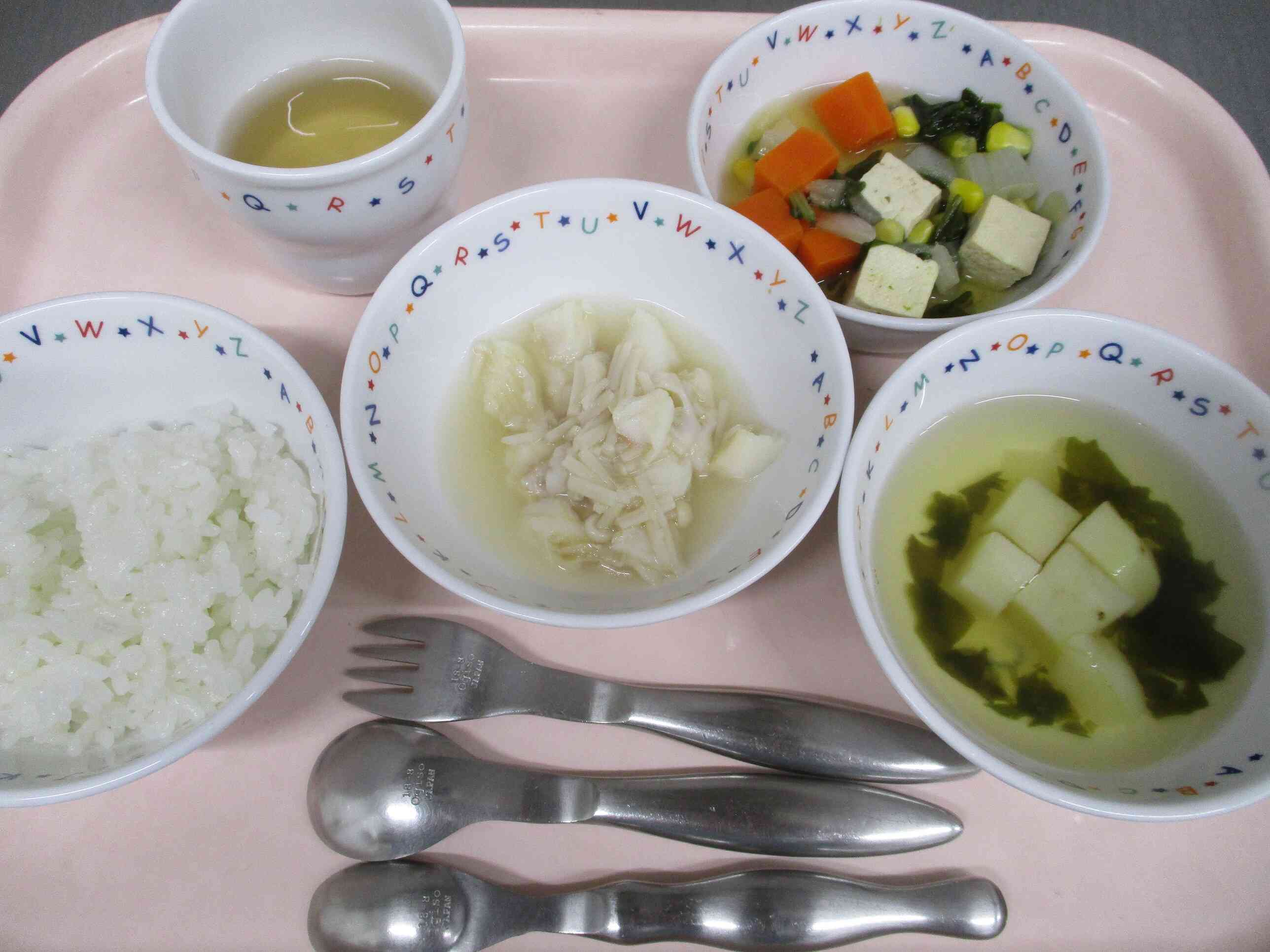 １０月１６日の給食（後期食）